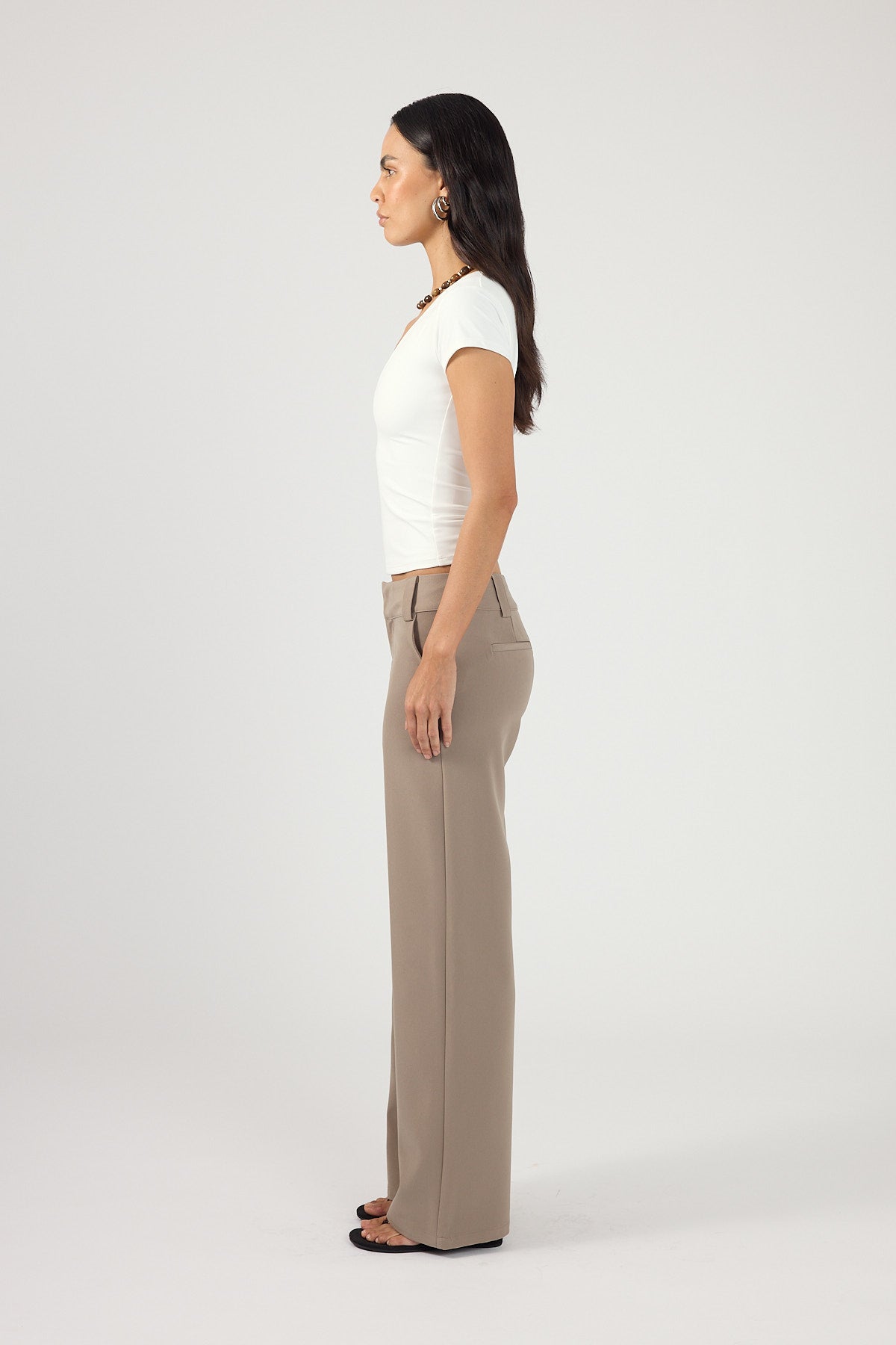 Perfect Stranger Cocona Low Rise Pant Taupe