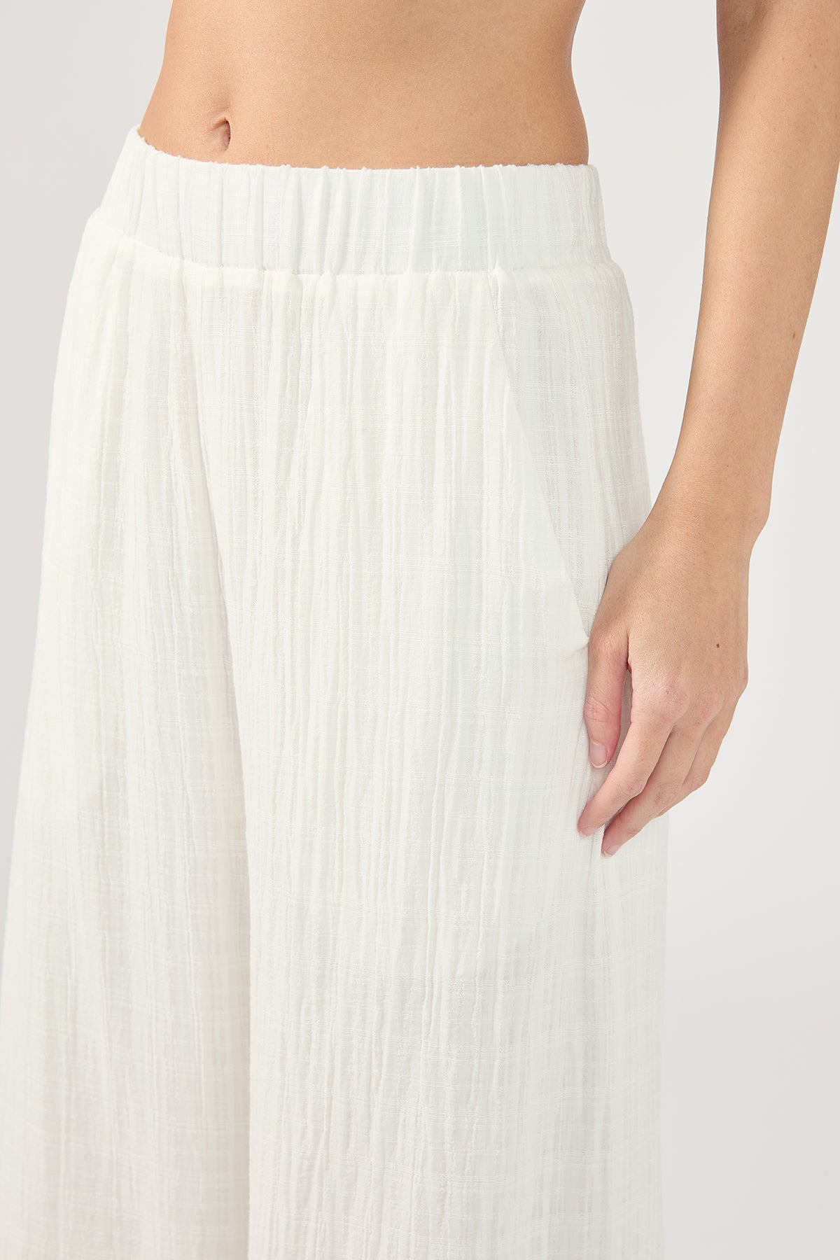 Perfect Stranger Beach Pant Cream