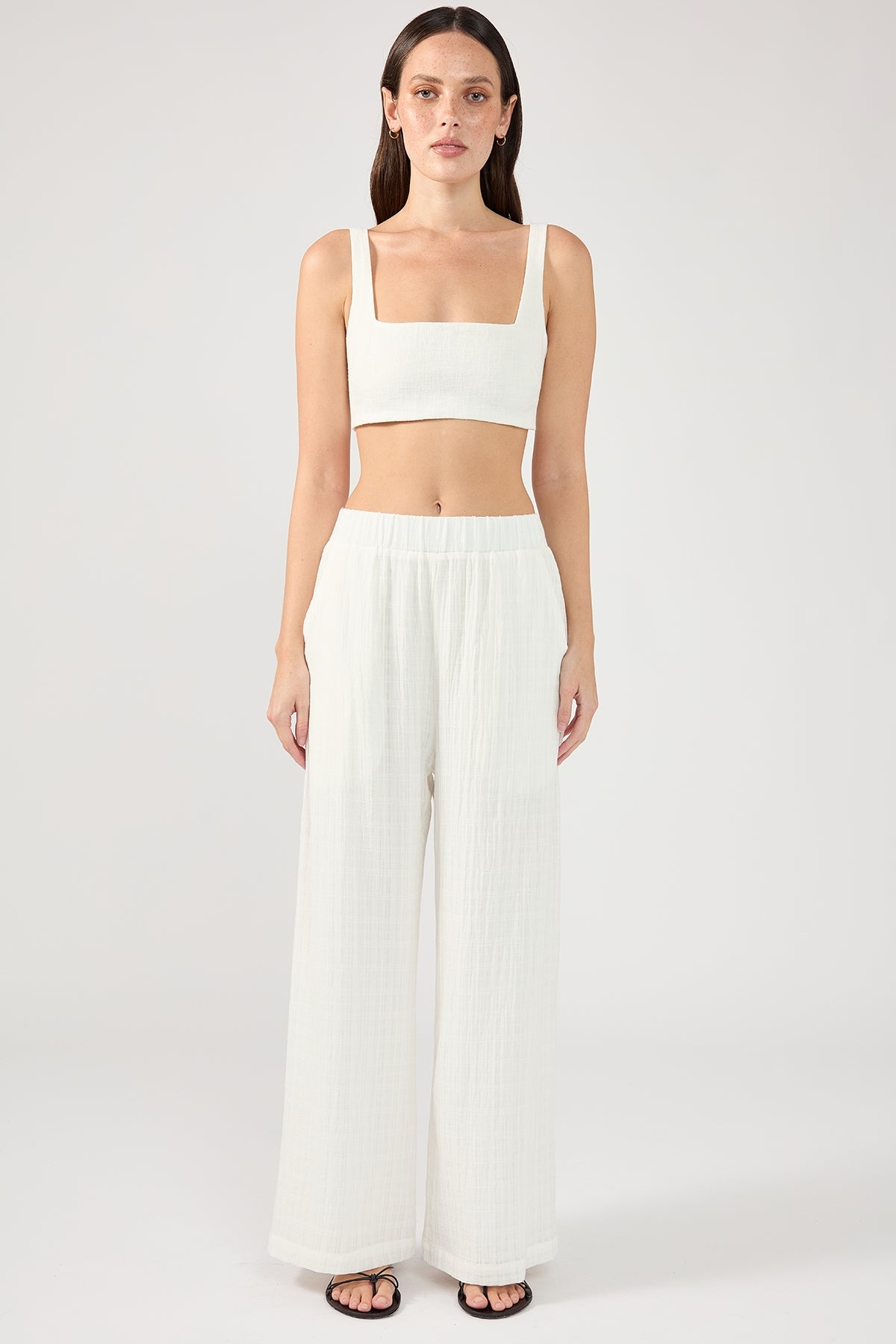 Perfect Stranger Beach Pant Cream