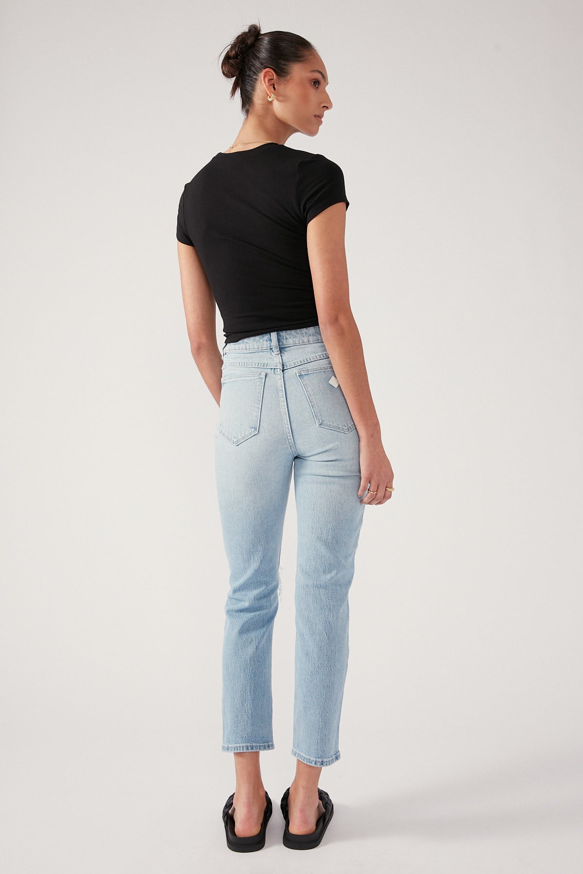 Abrand A 94 High Waisted Slim Jean Gina Rip