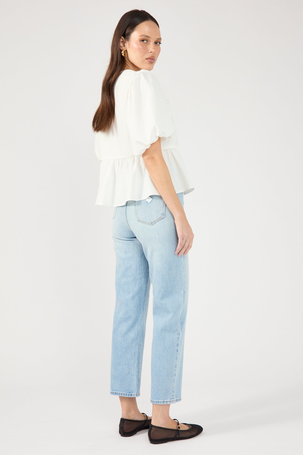 Abrand A Venice Straight High Waisted Jean Jessie