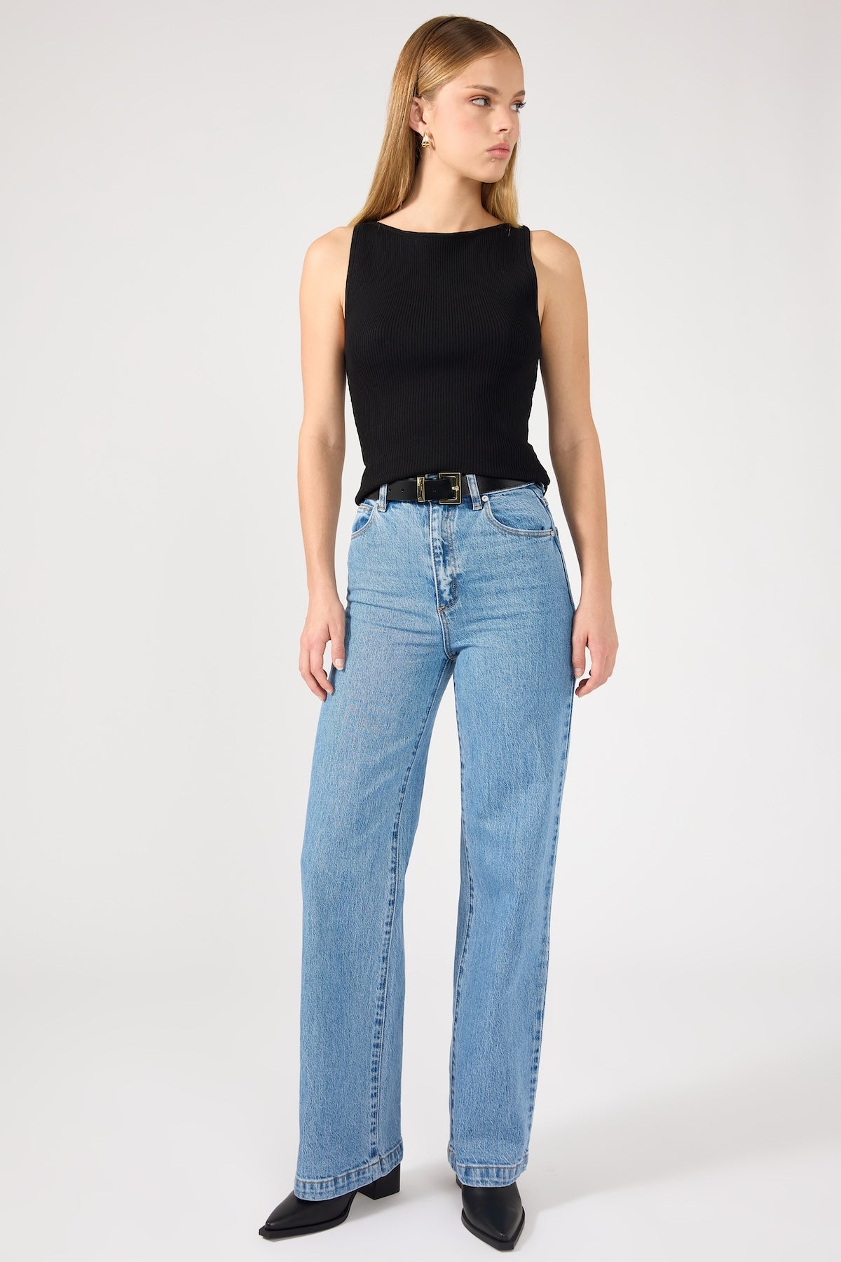 Abrand A 94 High Waisted Wide Jean Debbie