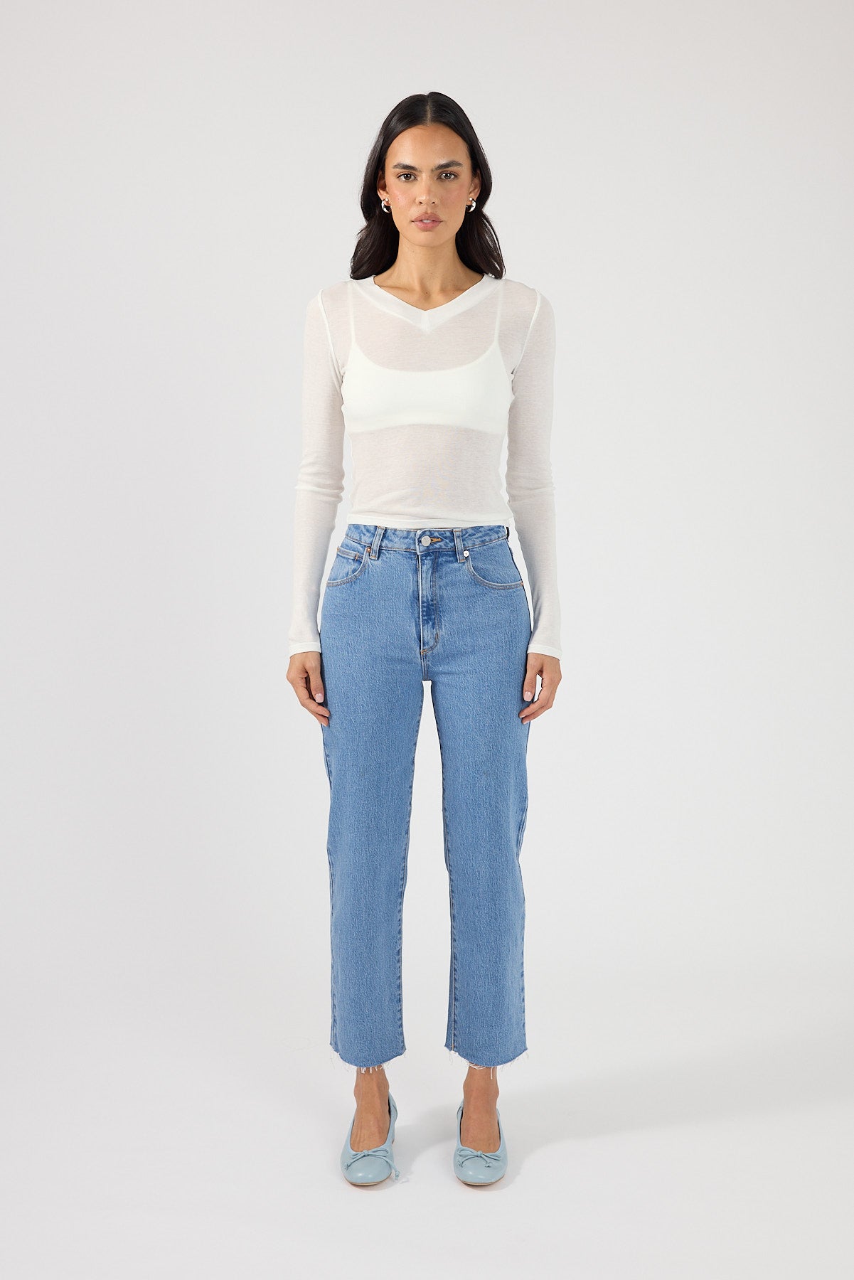 Abrand A Venice Straight High Rise Jean Denise