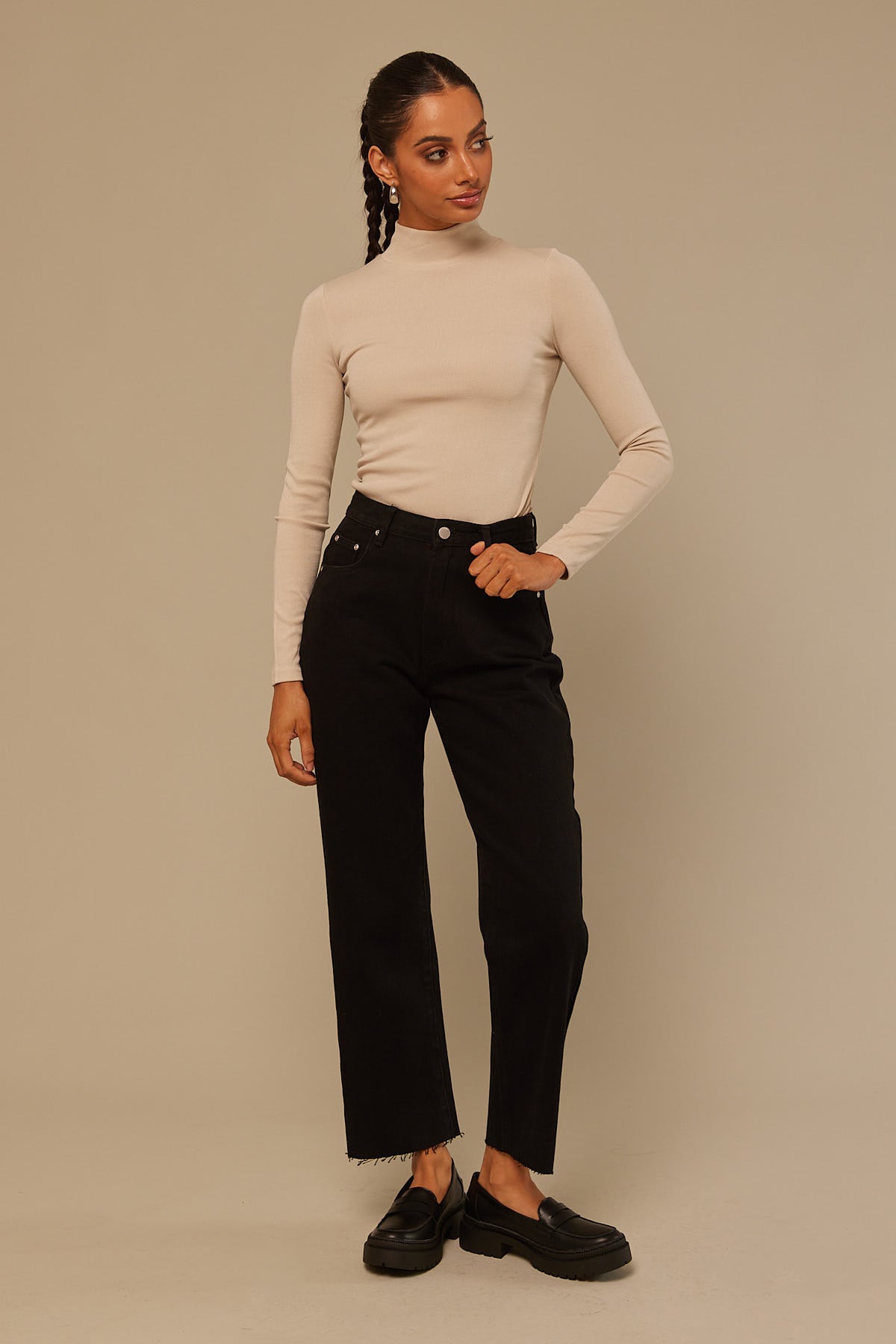 Perfect Stranger Kyla Top Ecru