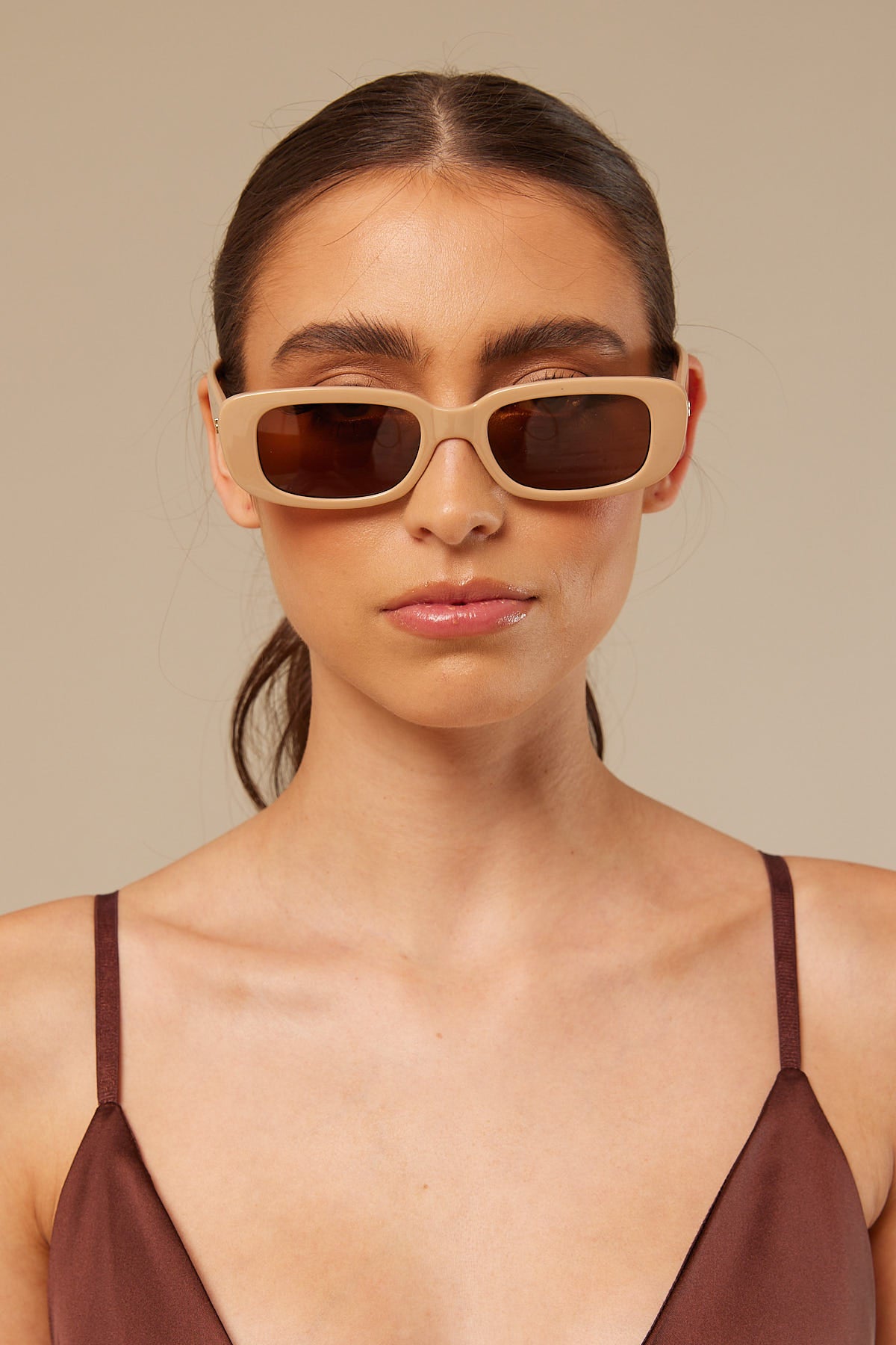 Peta + Jain Rue Nude Frame / Toffee Lens
