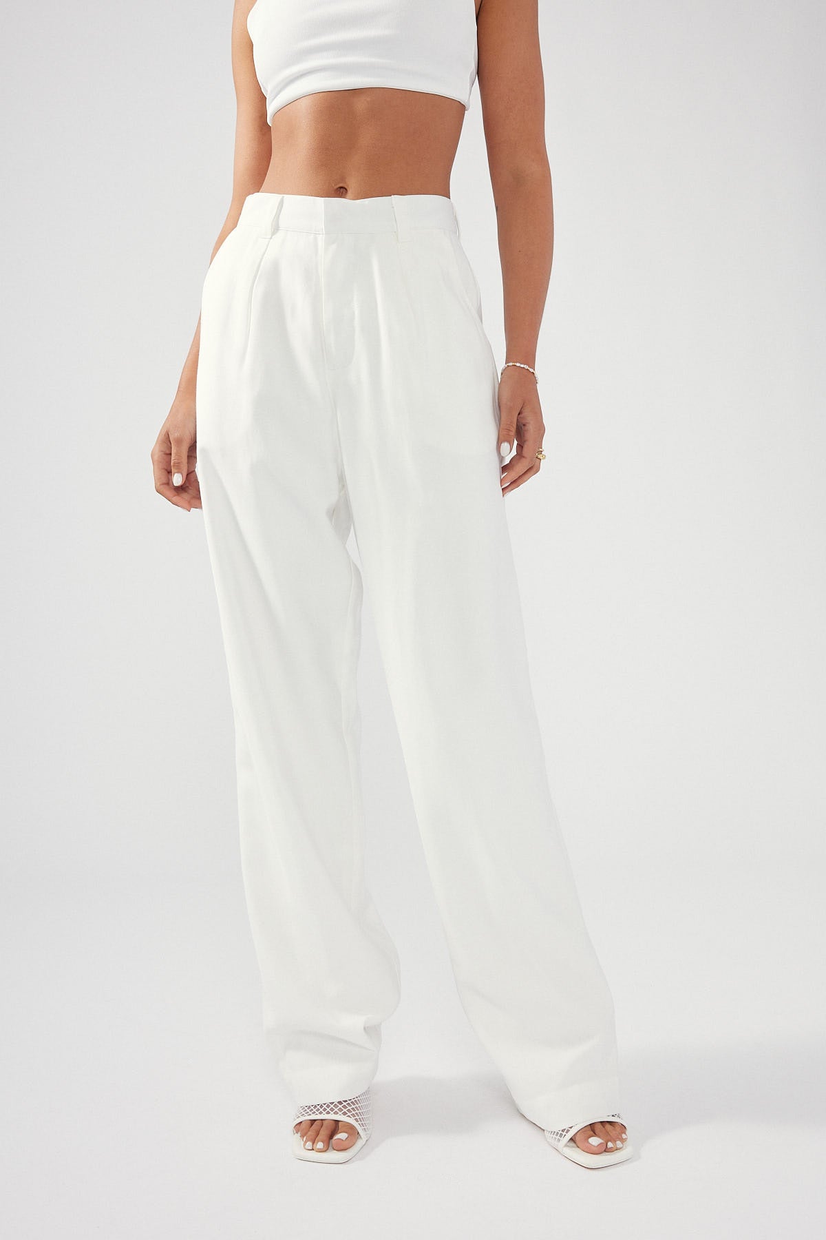 Perfect Stranger Stay With Me Pant White