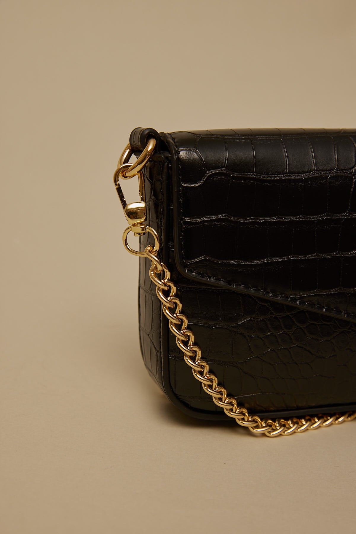 Peta + Jain Munroe Black croc