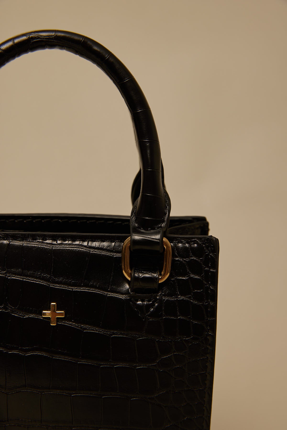 Peta + Jain Sky Black Croc