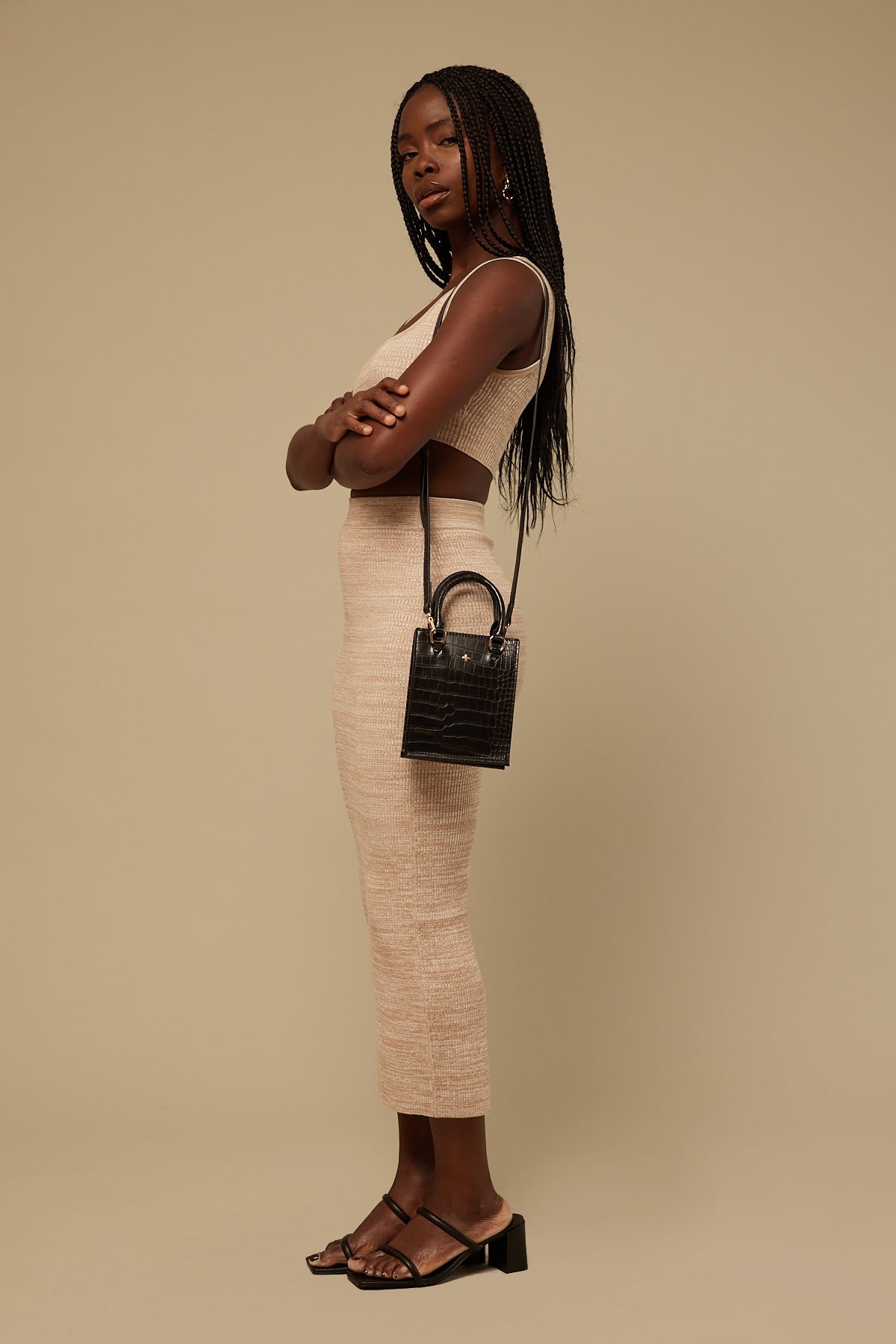 Peta + Jain Sky Black Croc