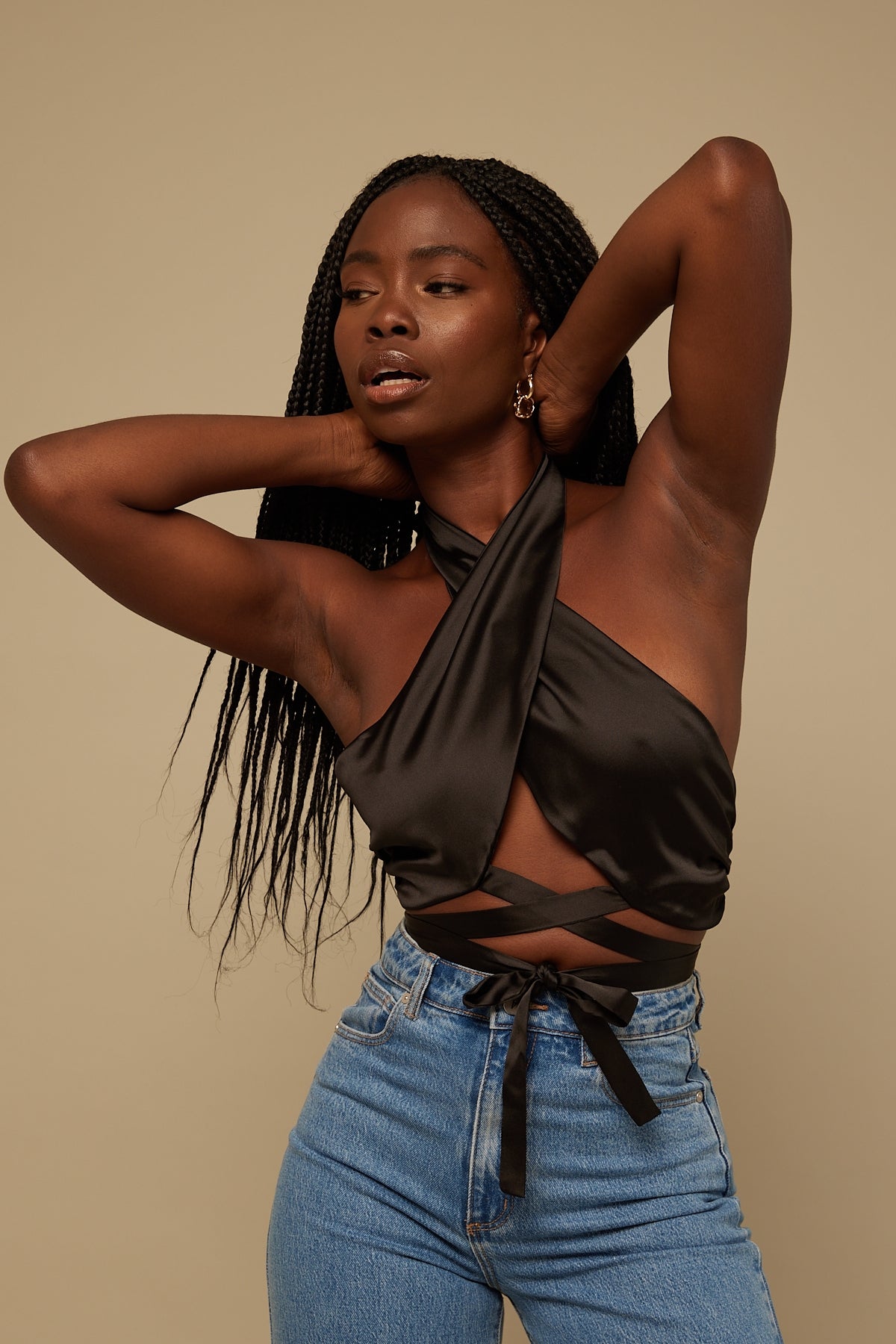 Perfect Stranger Zana Top Black