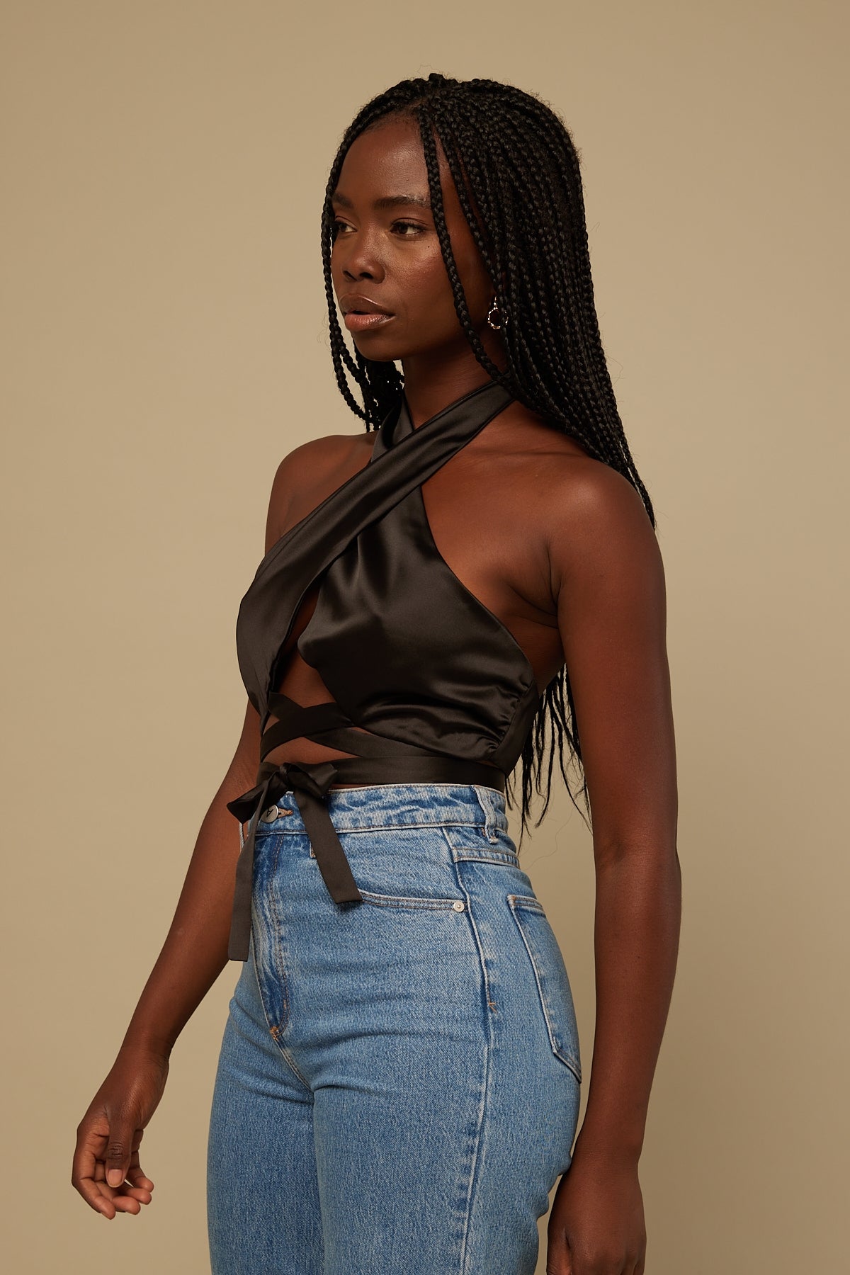 Perfect Stranger Zana Top Black