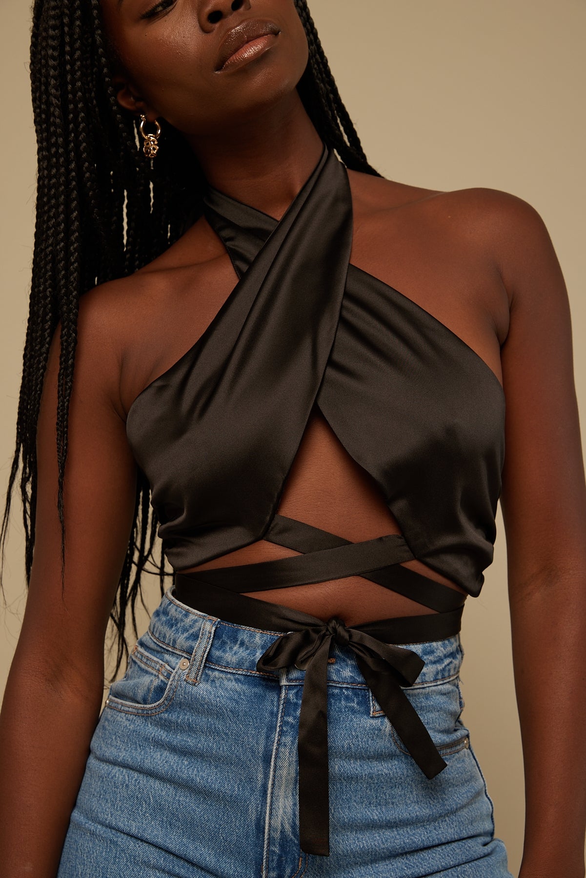 Perfect Stranger Zana Top Black