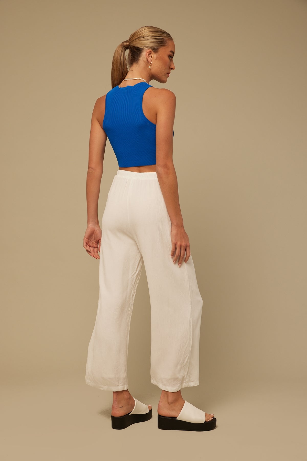 Perfect Stranger Boardwalk Pant White