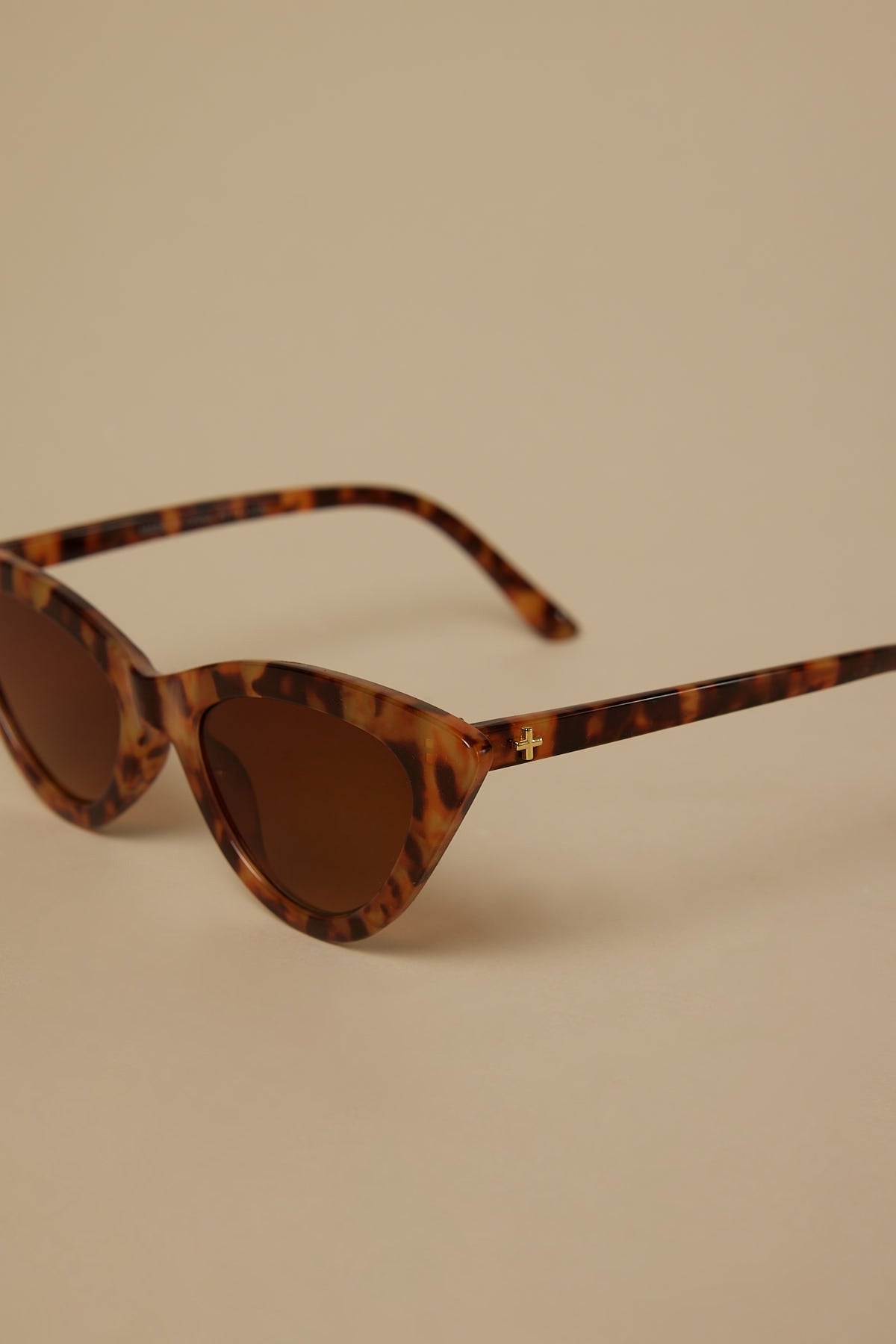 Peta + Jain Selina Tort Frame / Brown Faded Lens