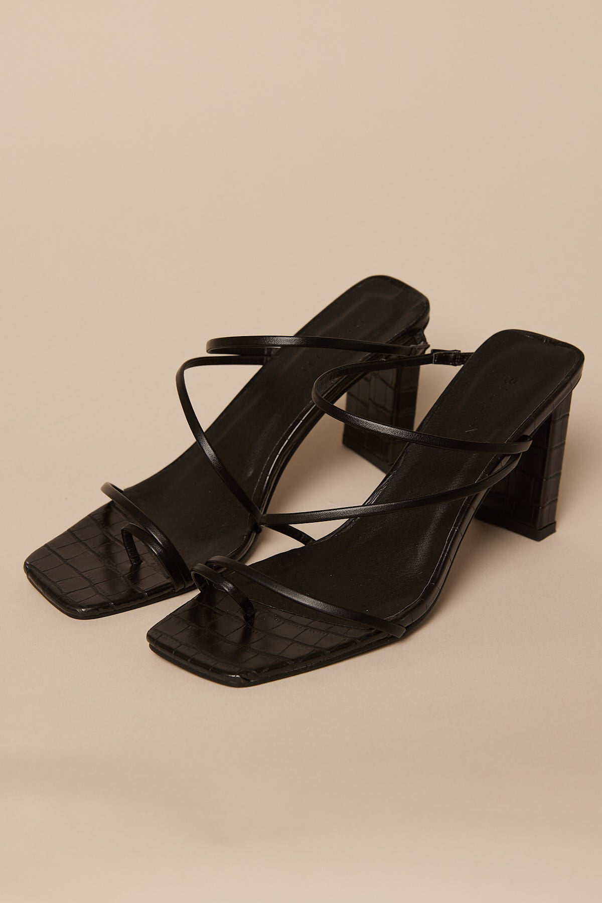 Billini Edith Black Croc