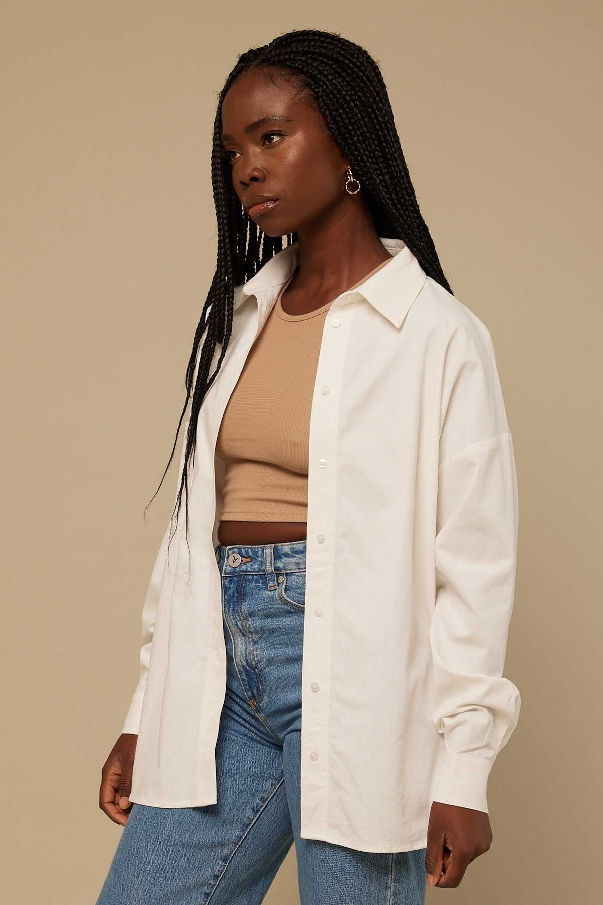 Perfect Stranger Caribbean Shirt White