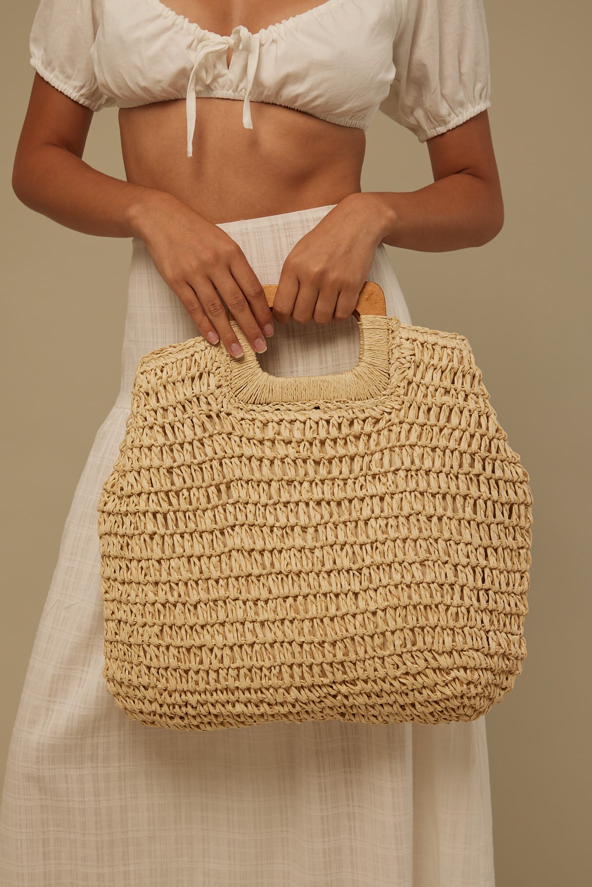 Token Daily Rattan Bag Natural
