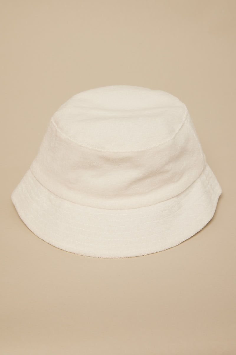 Token Terry Days Bucket Hat White