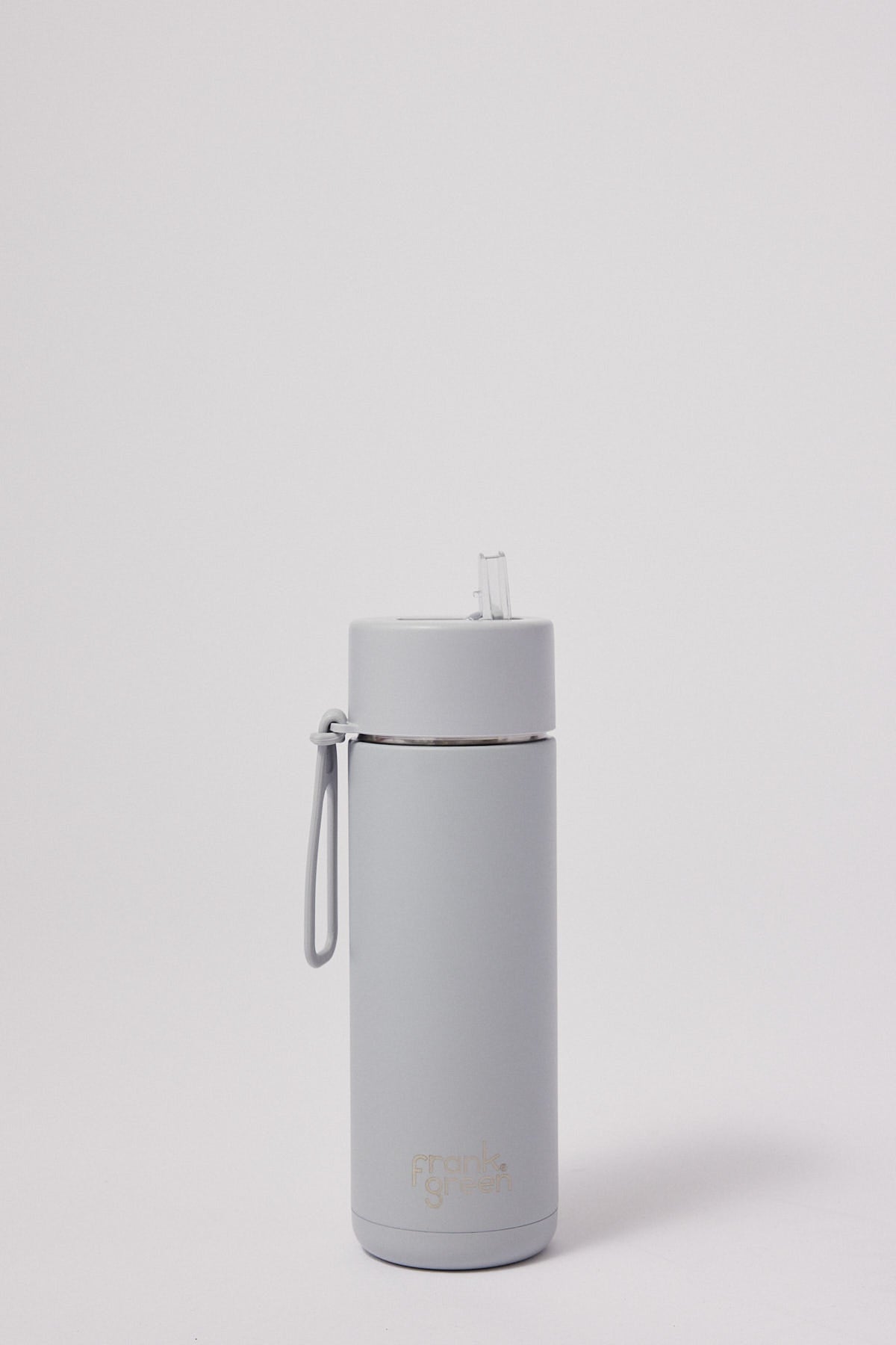 Frank Green Ceramic Straw Lid Reusable Bottle 20oz Harbour Mist