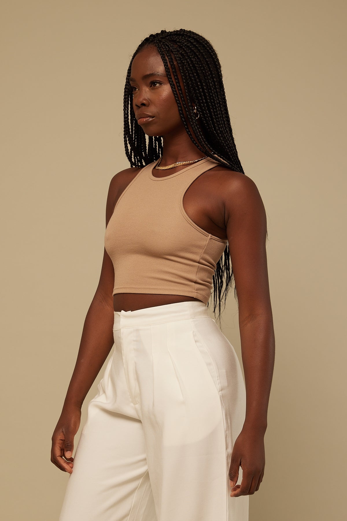 Perfect Stranger Oasis Tank Nude