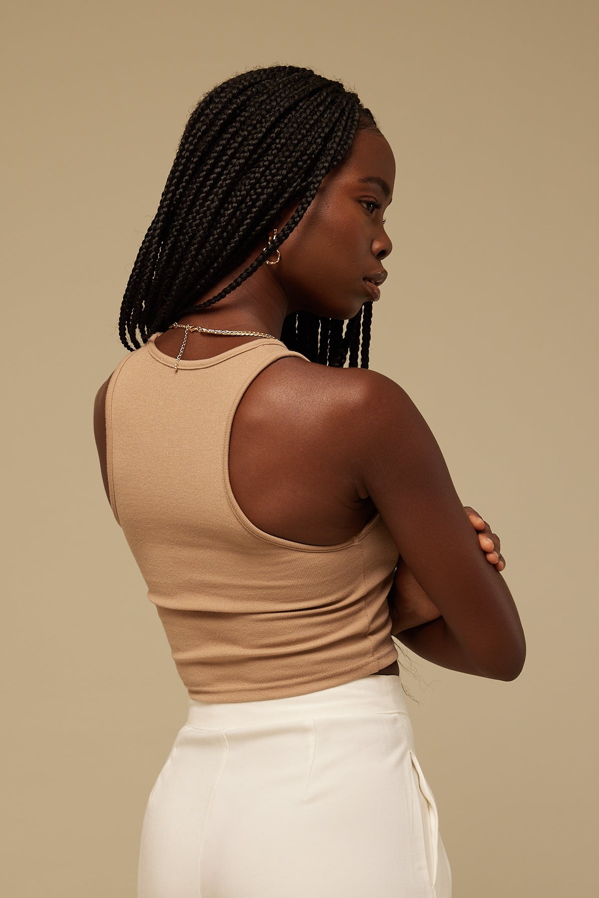 Perfect Stranger Oasis Tank Nude