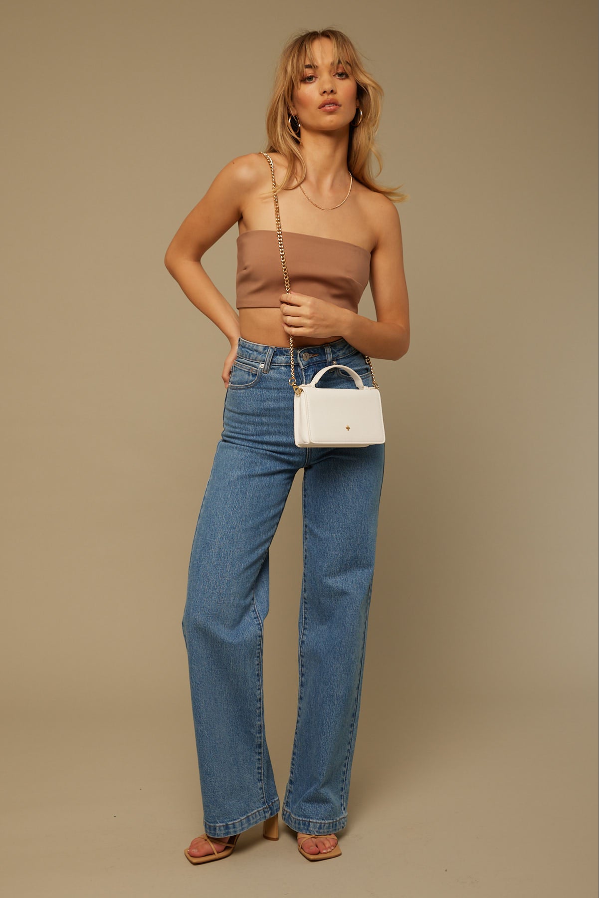 Peta + Jain Byrdie White Pebble Gold