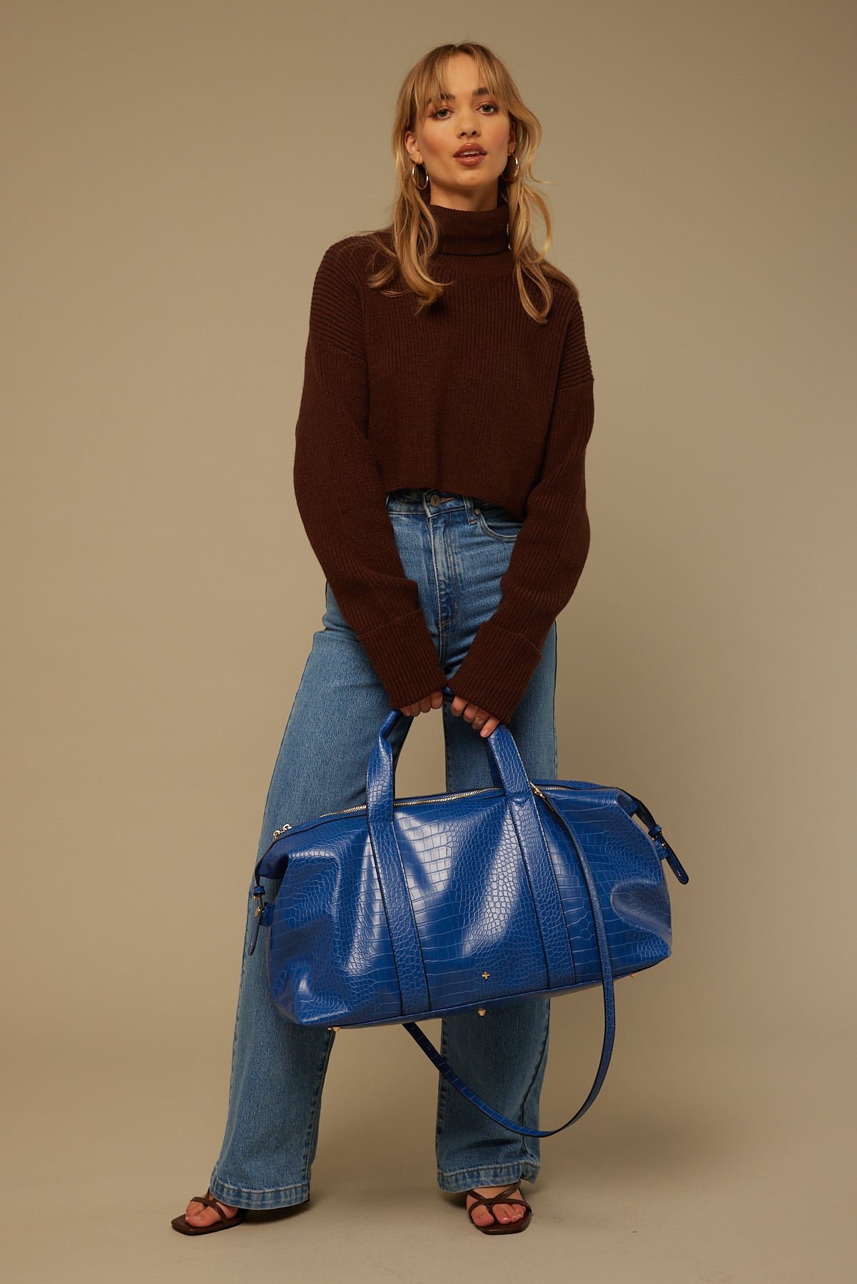 Peta + Jain Romi Cobalt Croc