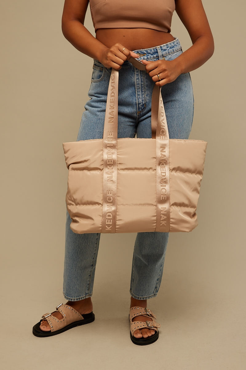 Nakedvice Logan Tote Sand