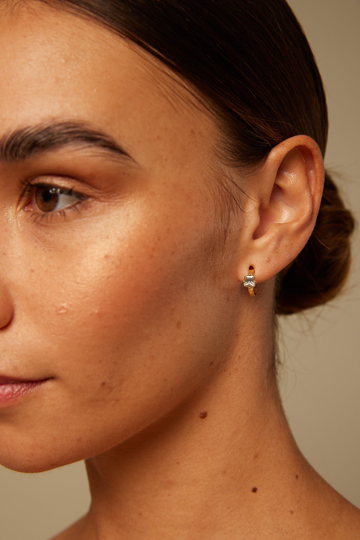 Perfect Stranger Gold Stud Earring 3 Pack Gold