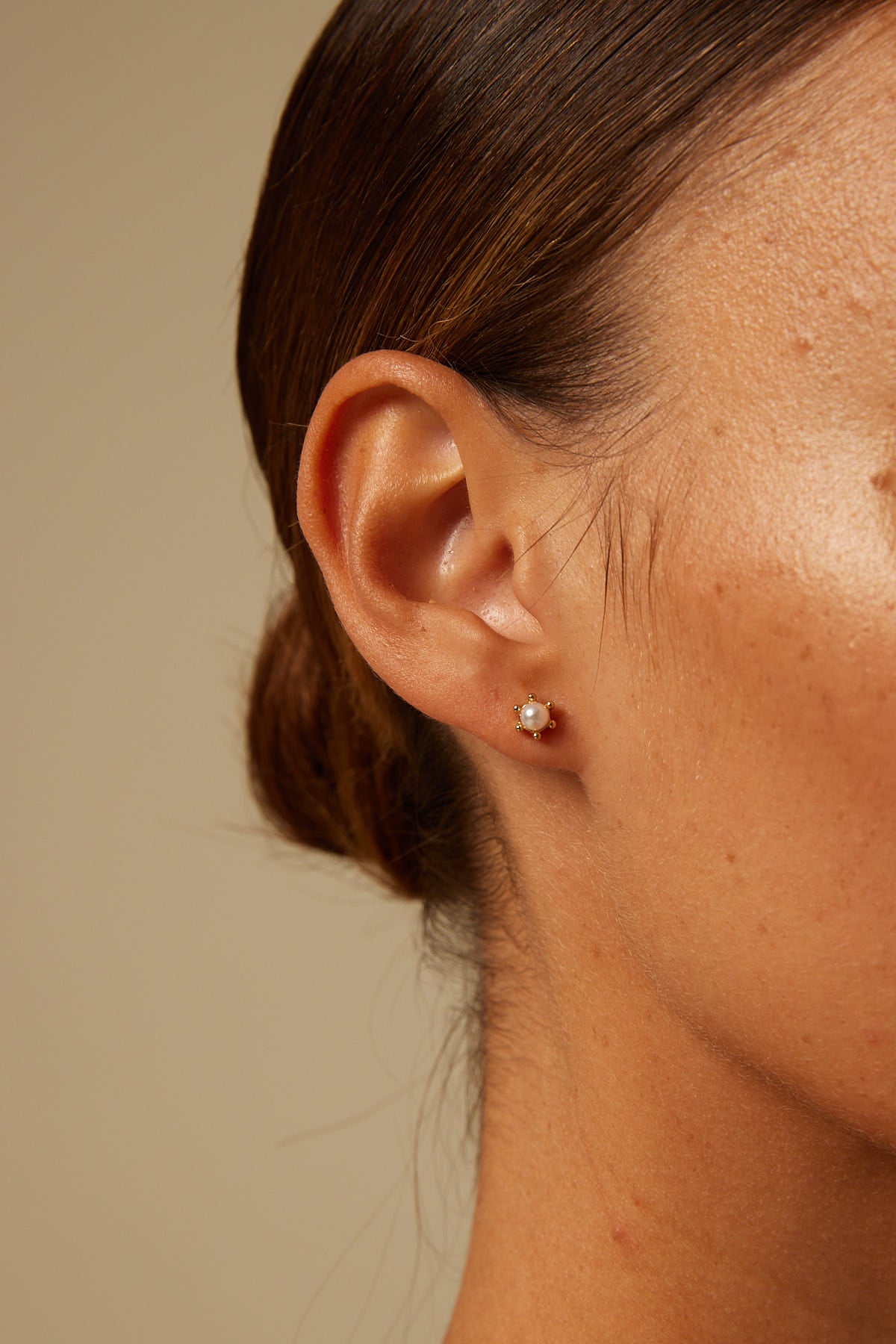 Perfect Stranger Gold Stud Earring 3 Pack Gold
