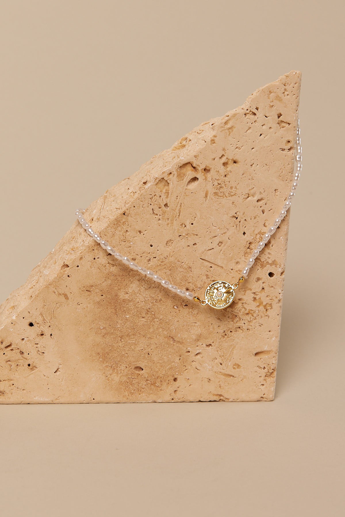Perfect Stranger Gold Coin Necklace Gold Plated