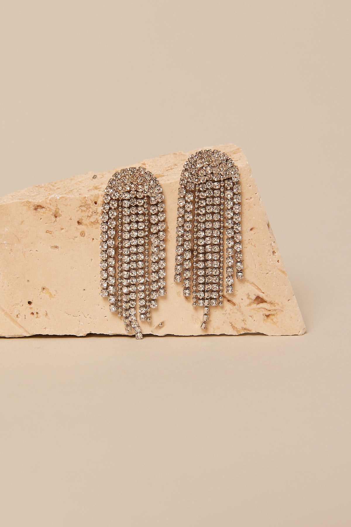 Token Diamonte Chandelier Earring Silver