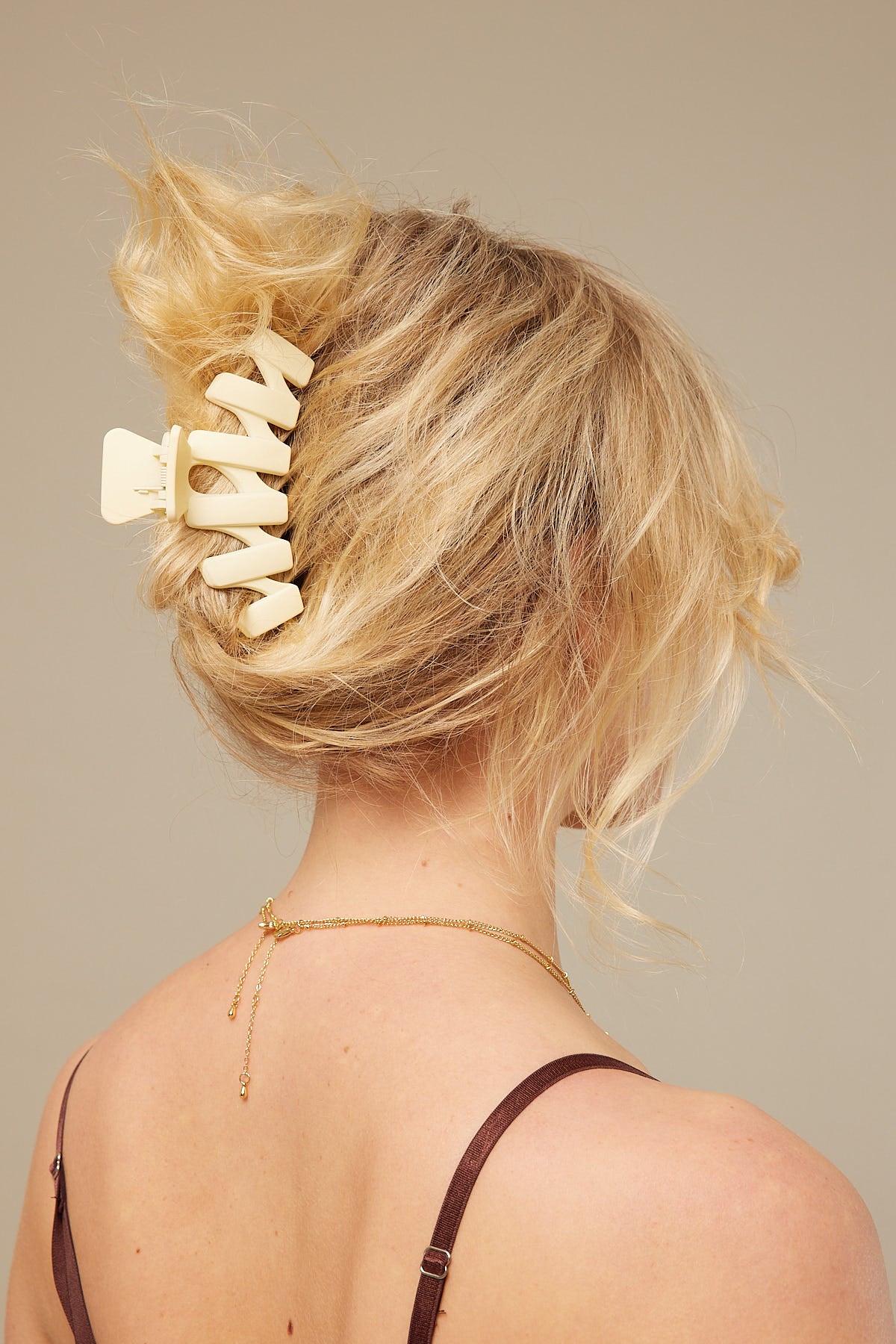Token Zigzag Hair Claw Cream