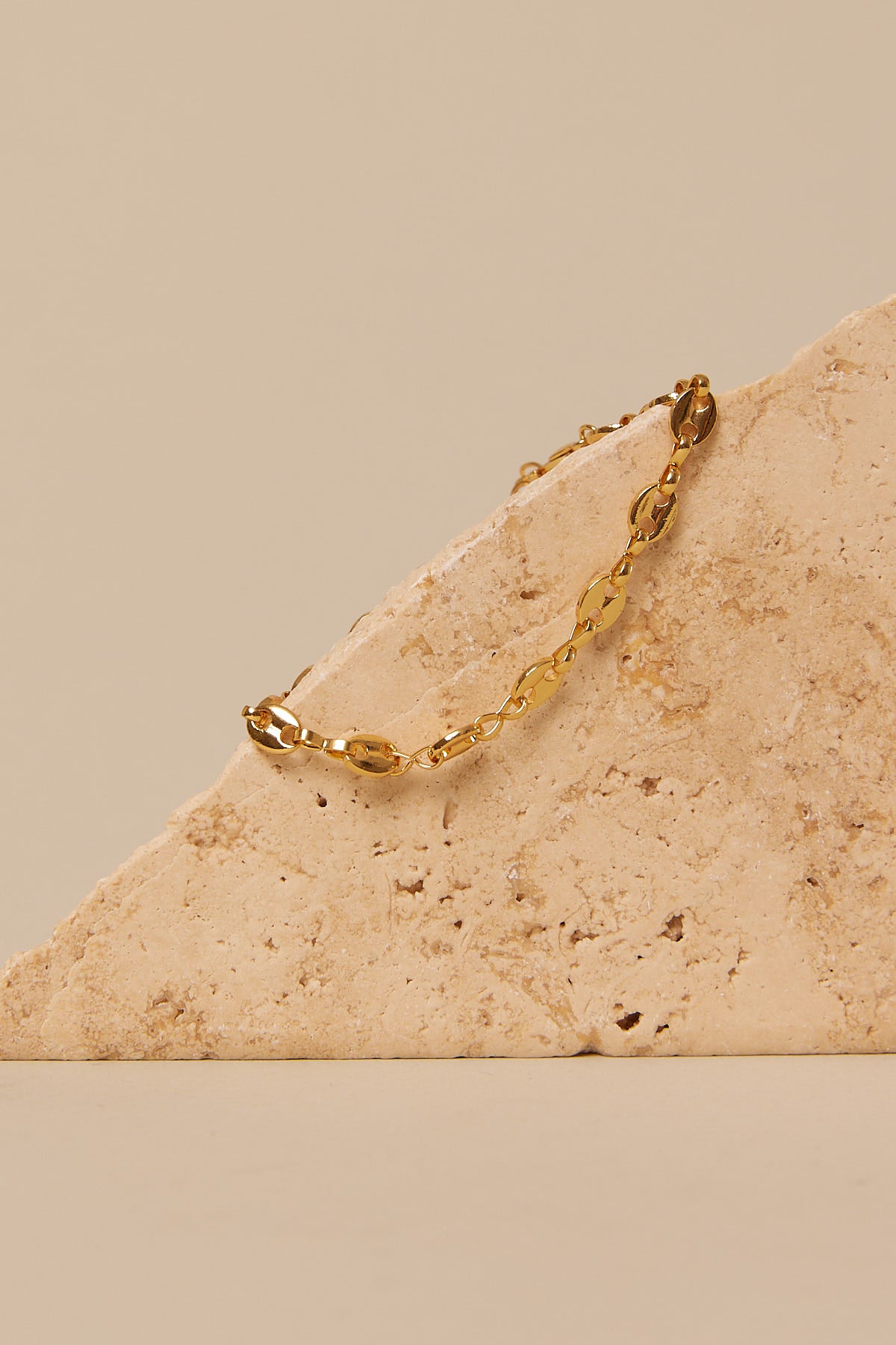 Perfect Stranger Pop Tab Plated Chain Bracelet 18K Gold Plated