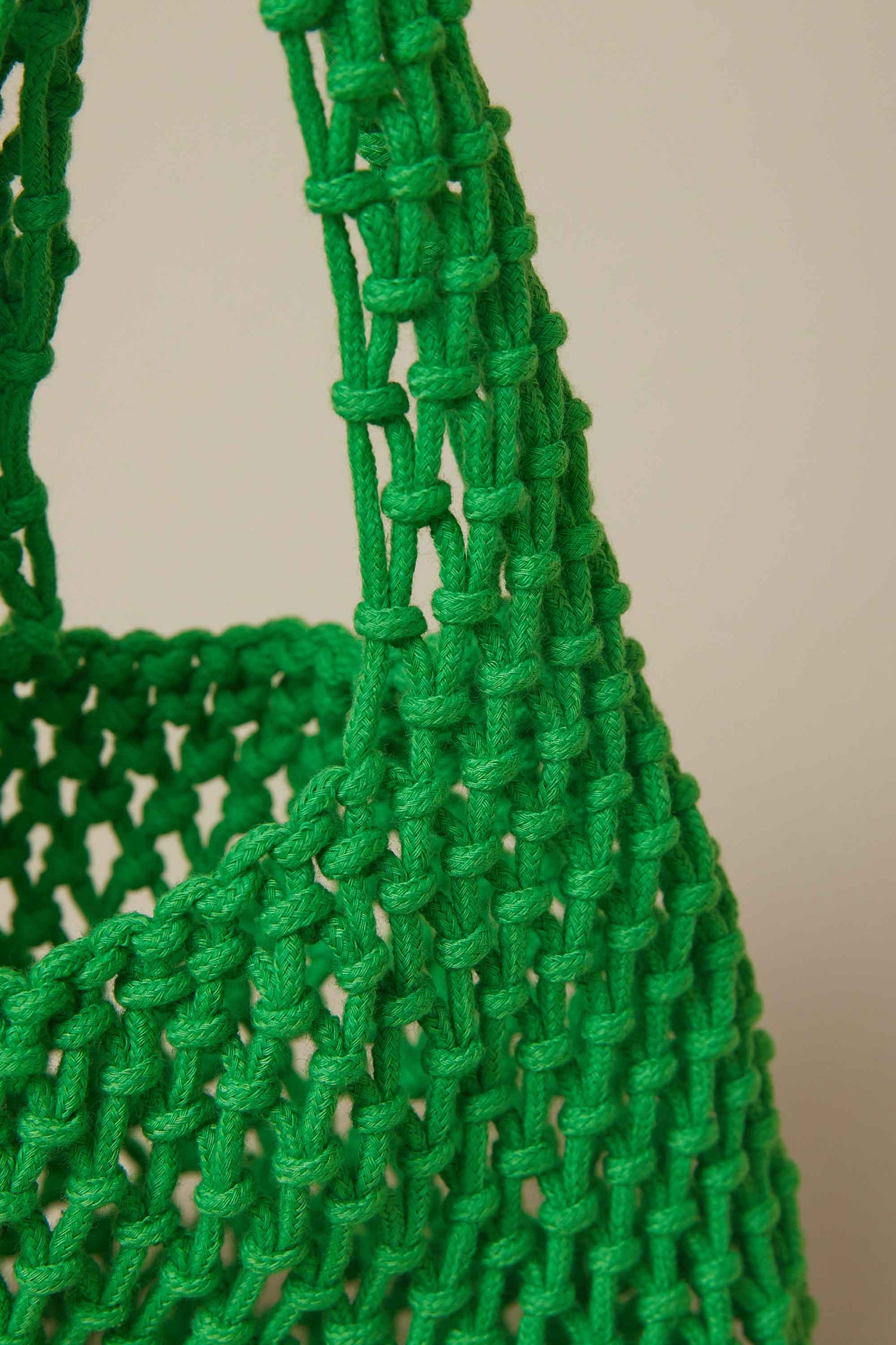 Token Sunny Meadow Crochet Handbag Green