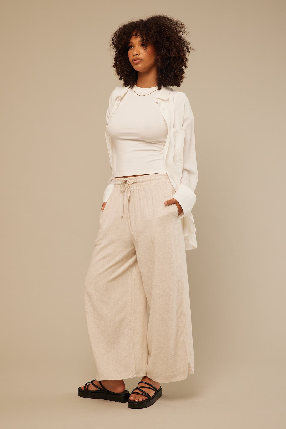 Perfect Stranger Day Trip Pant Oat