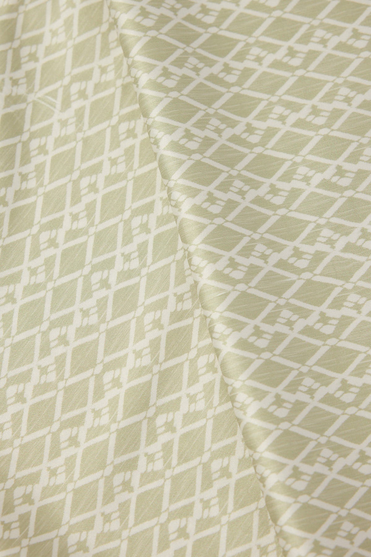 Perfect Stranger Sereno Printed Head Scarf Green Print
