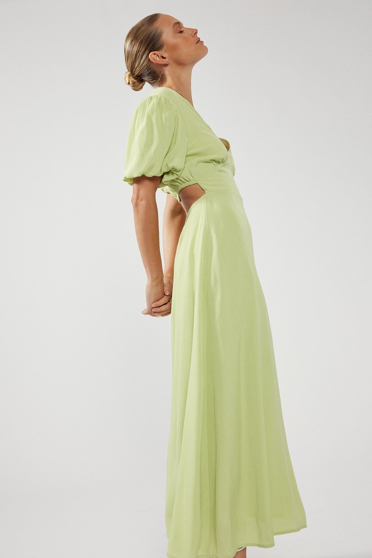 Perfect Stranger Bettina Midi Dress Green