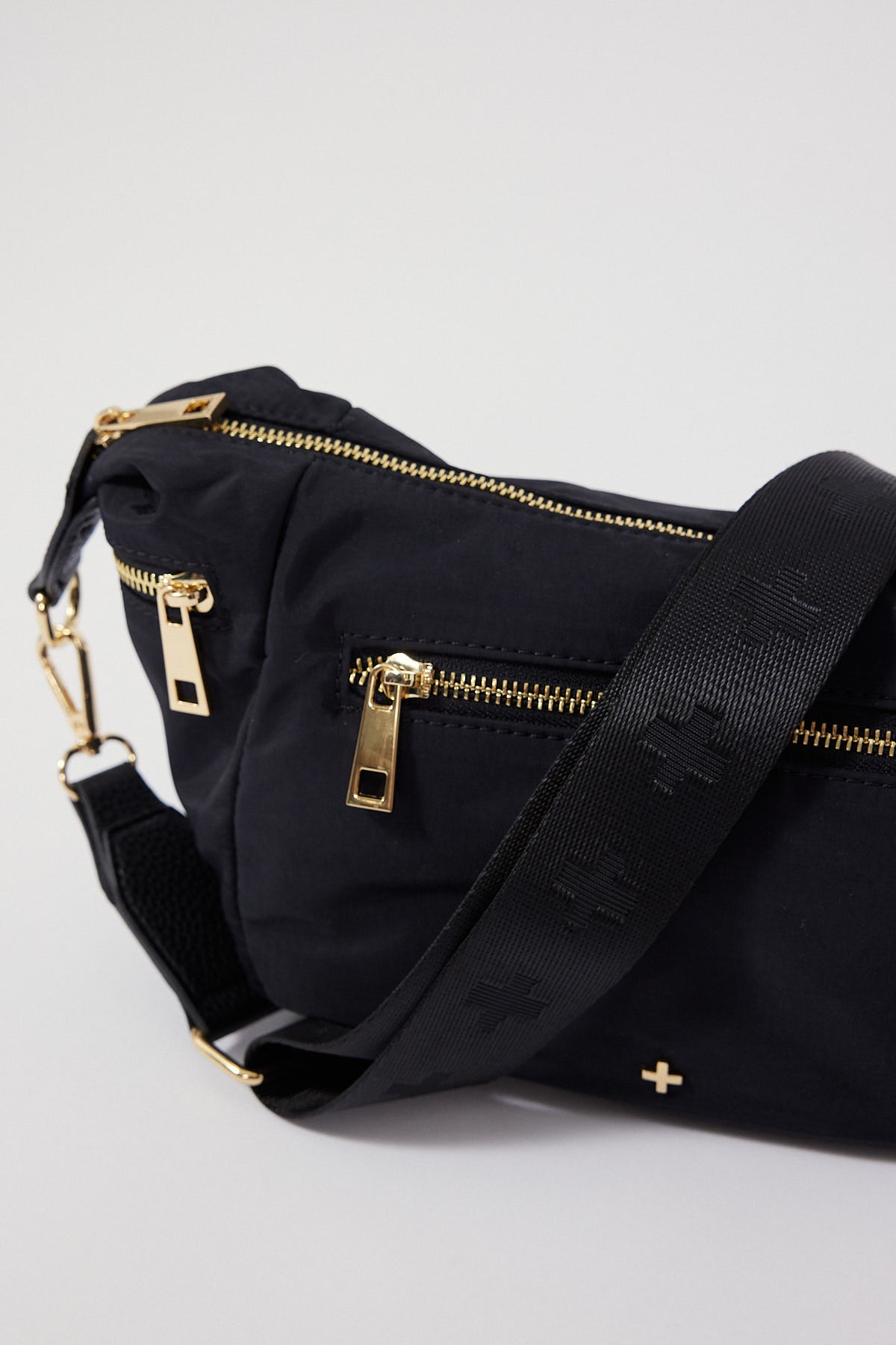 Peta + Jain Ruma Black Nylon Gold