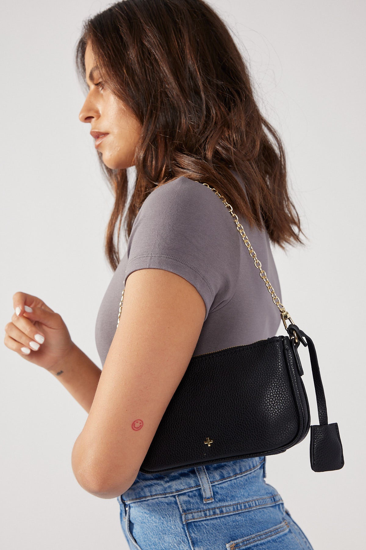 Peta + Jain Arizona Black Pebble Gold