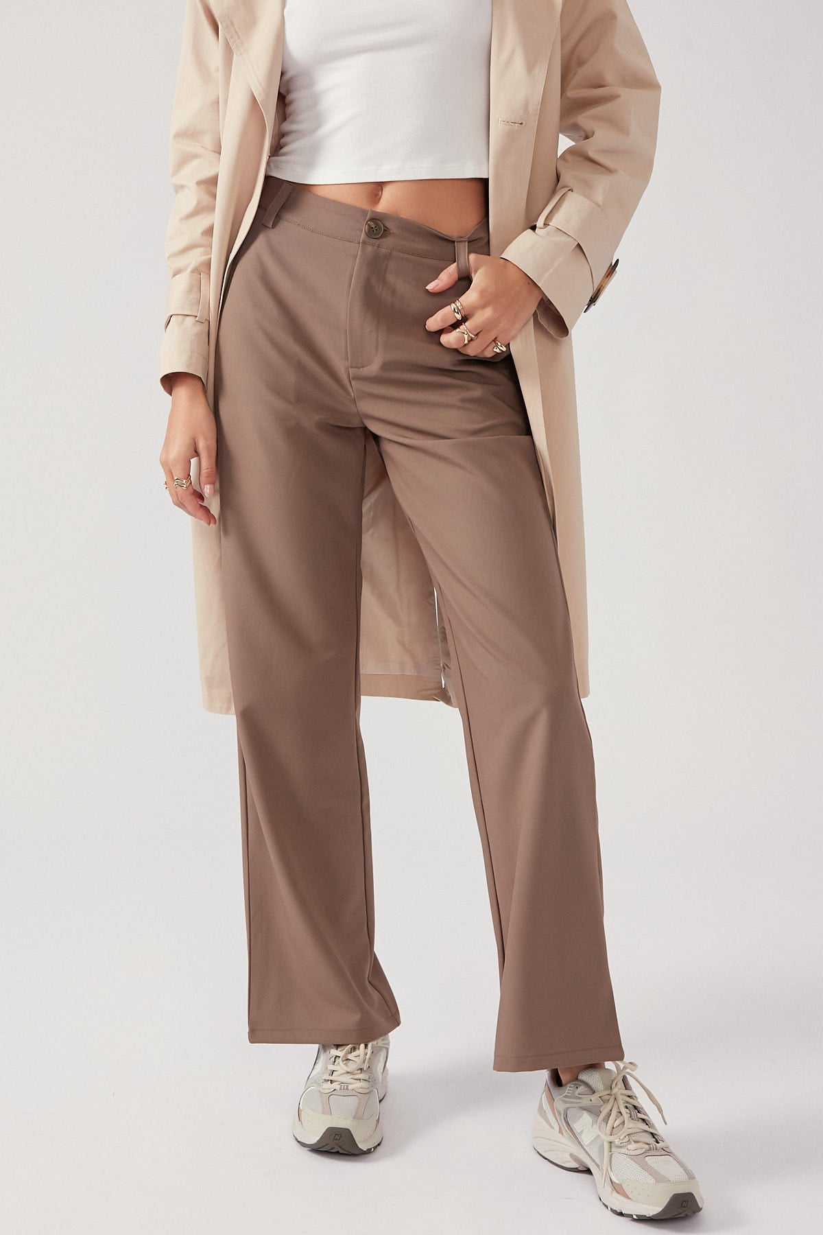 Perfect Stranger Locale Pant Brown