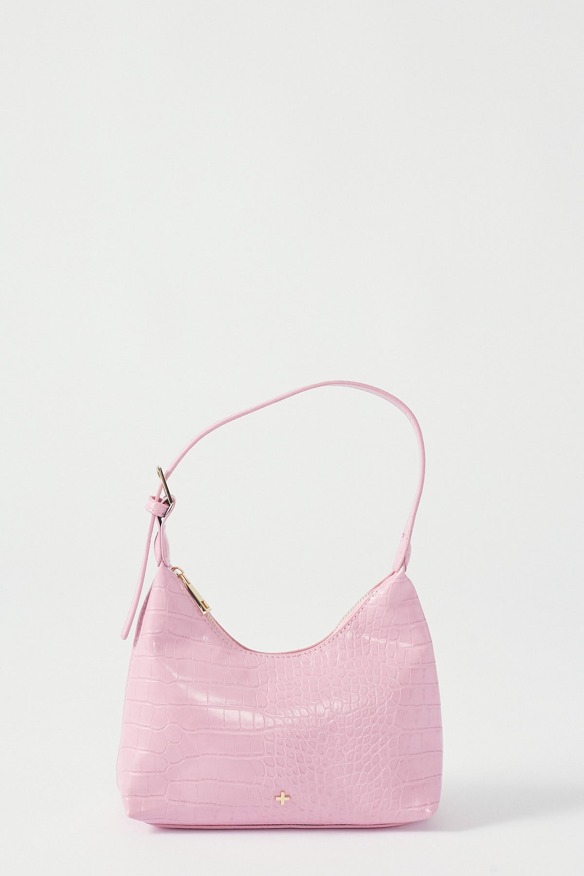 Peta + Jain Cambridge Pink Faux Croc/Gold