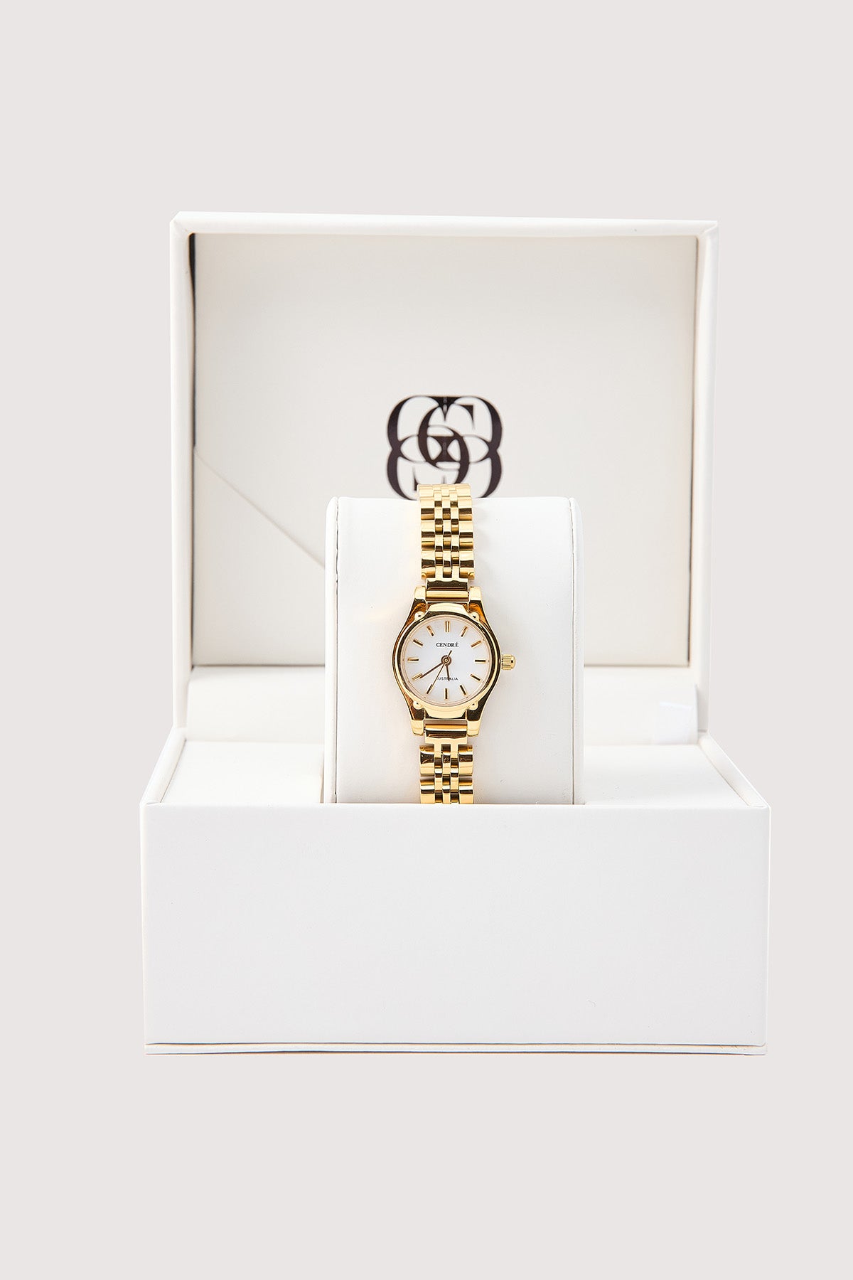 Cendre Isobel Watch Gold/White