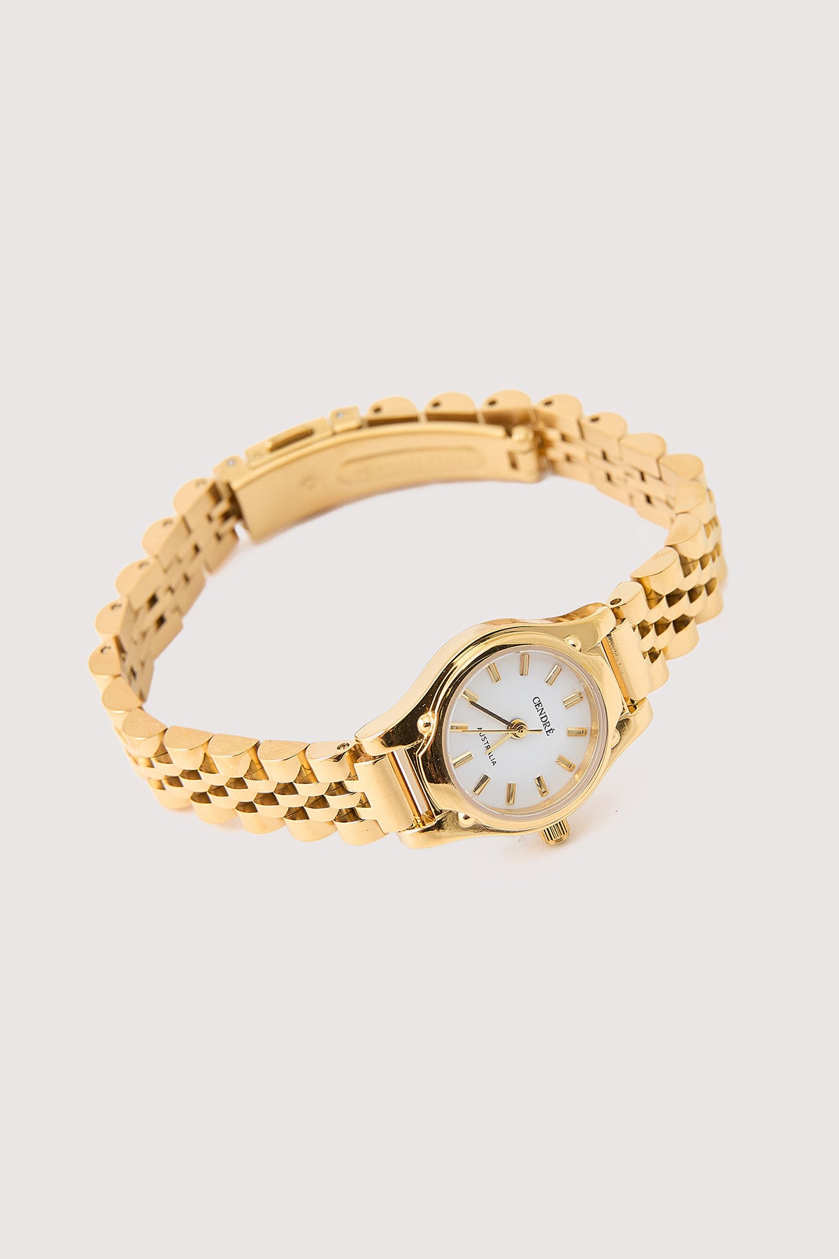 Cendre Isobel Watch Gold/White