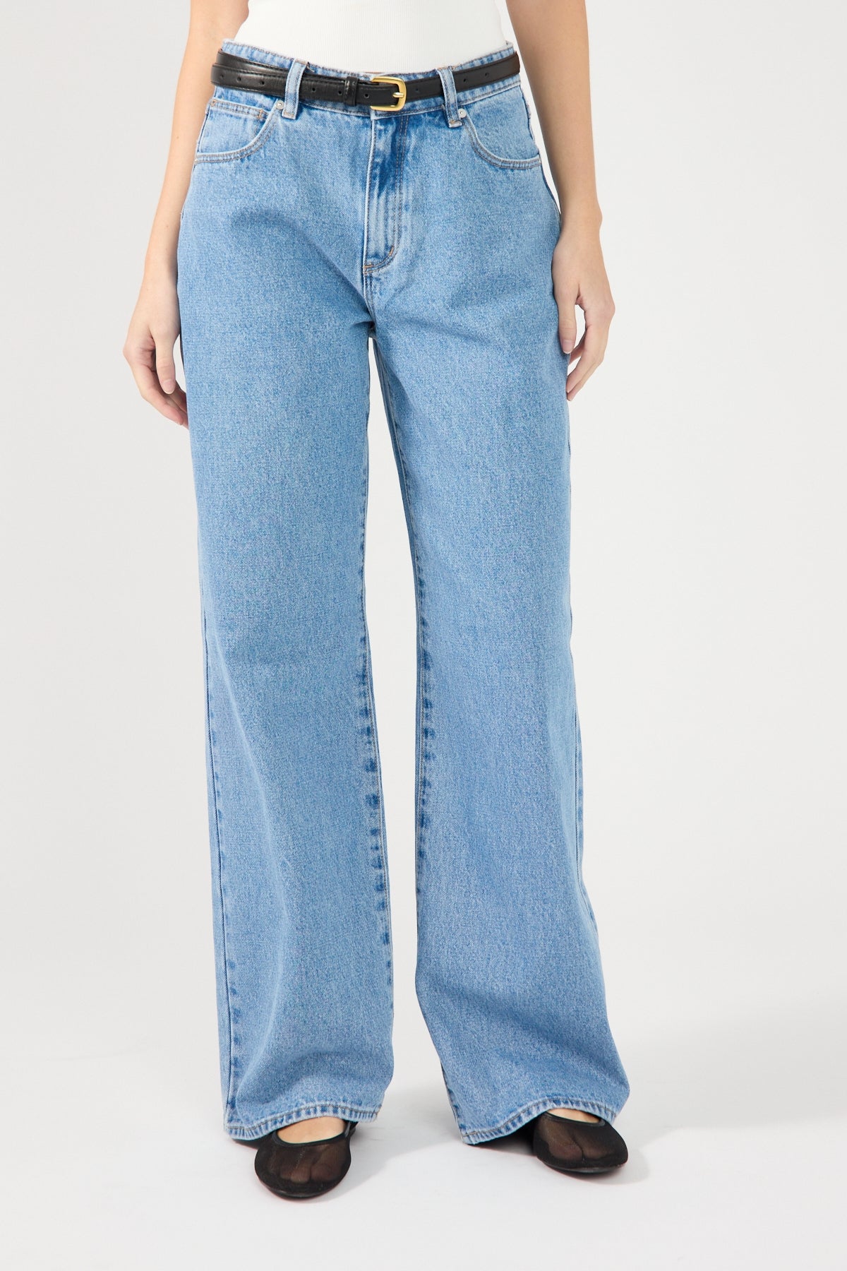 Abrand 95 Mid Rise Baggy Jean Gigi