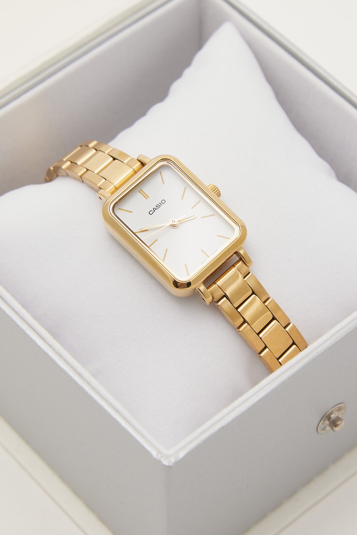 Casio LTPV009G-7E Ladies Analogue Watch Gold Gold