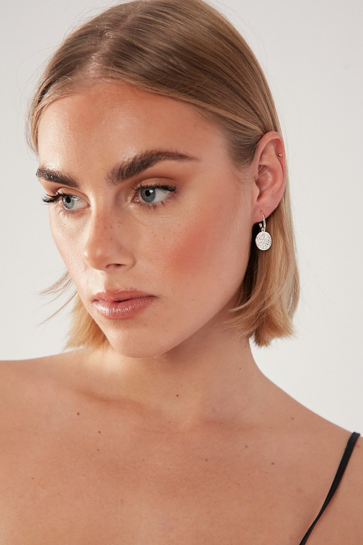 Perfect Stranger Awaken Pendant Earrings Silver Silver