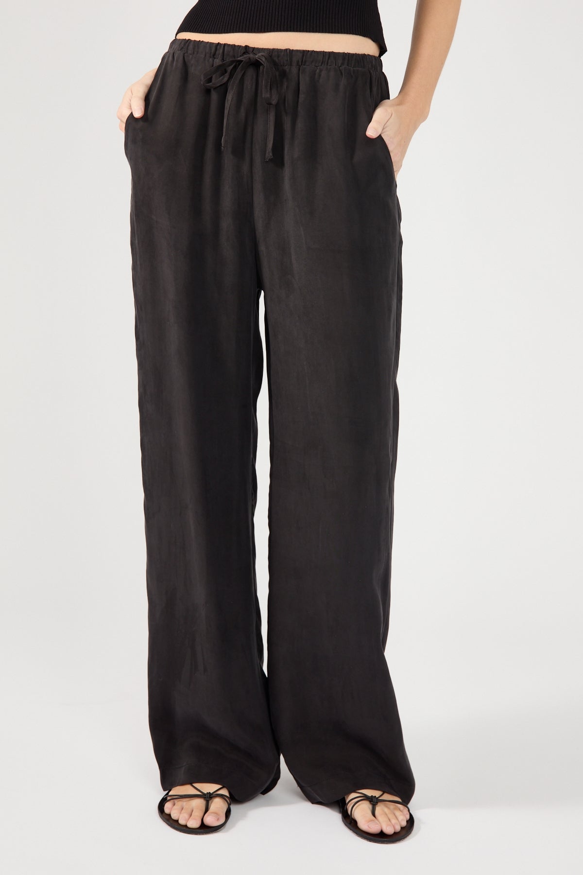 Perfect Stranger Ace Cupro Pant Black