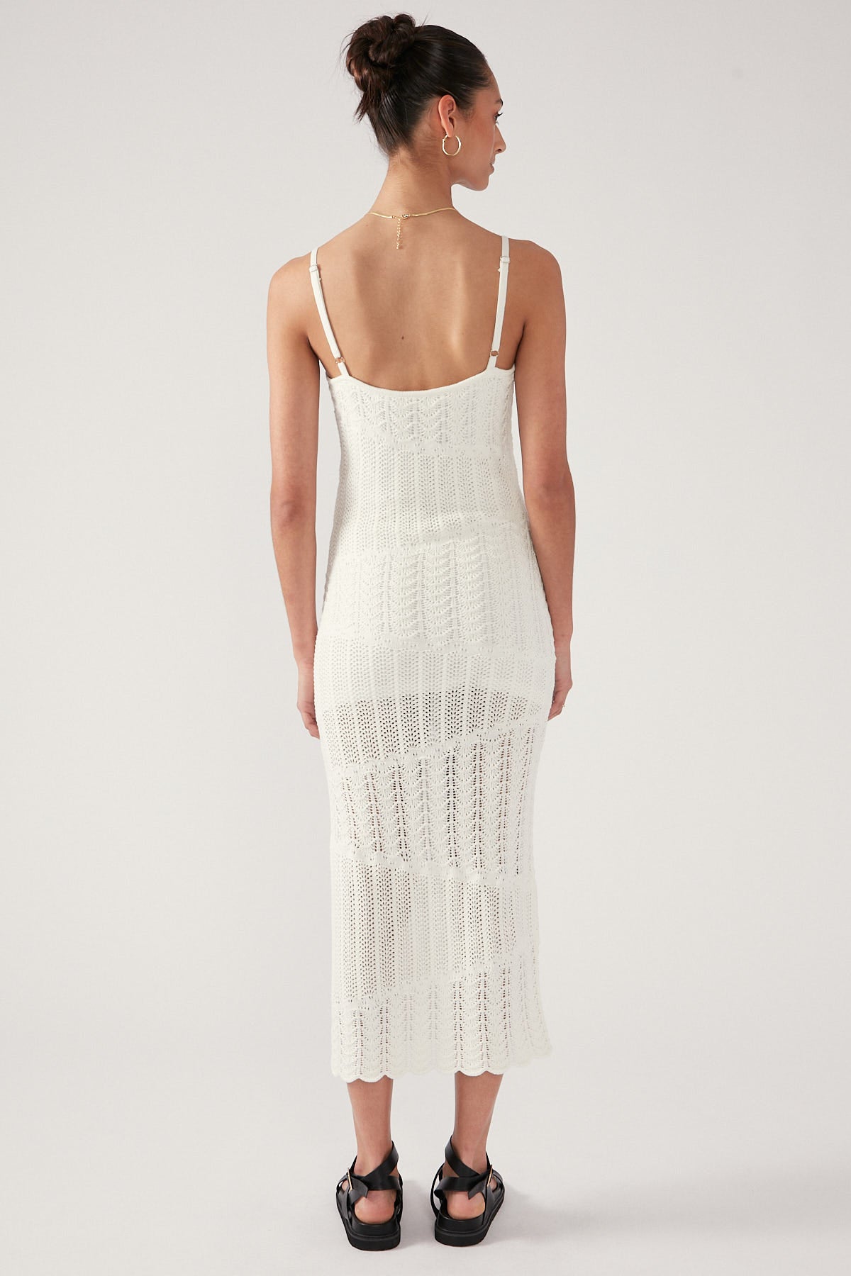 Crochet hotsell midi dress