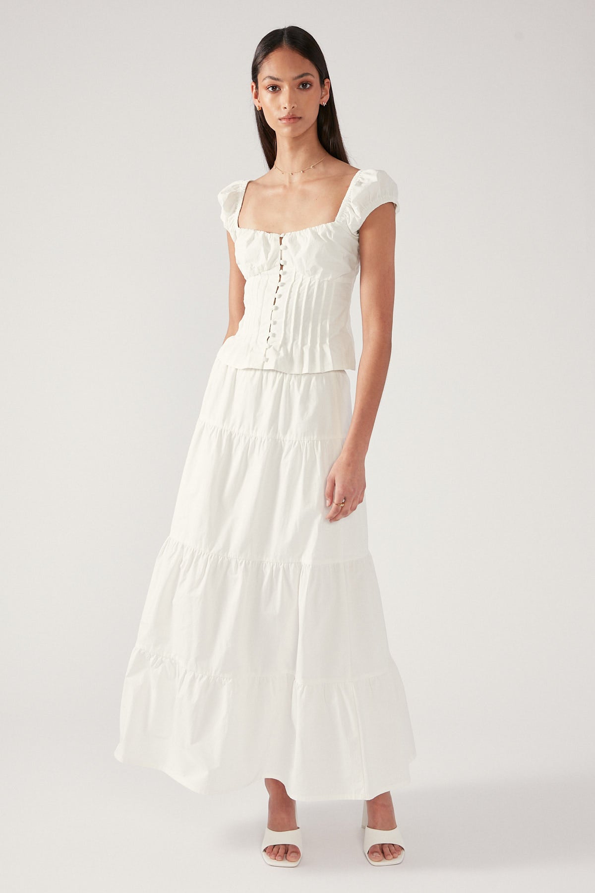 White maxi skirt perth Clearance